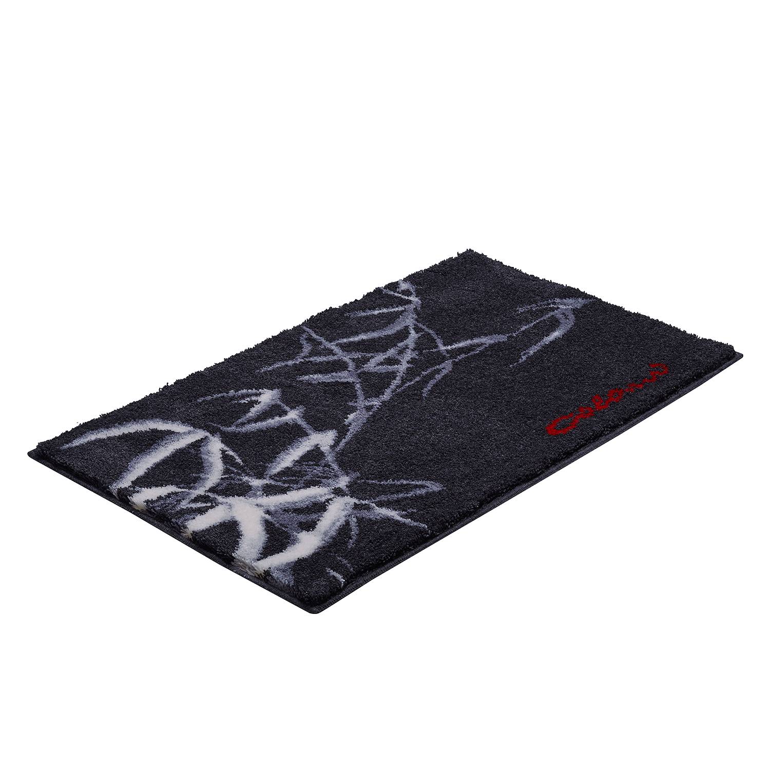 Badematte Colani 23 Kunstfaser Anthrazit 70 x 120 cm