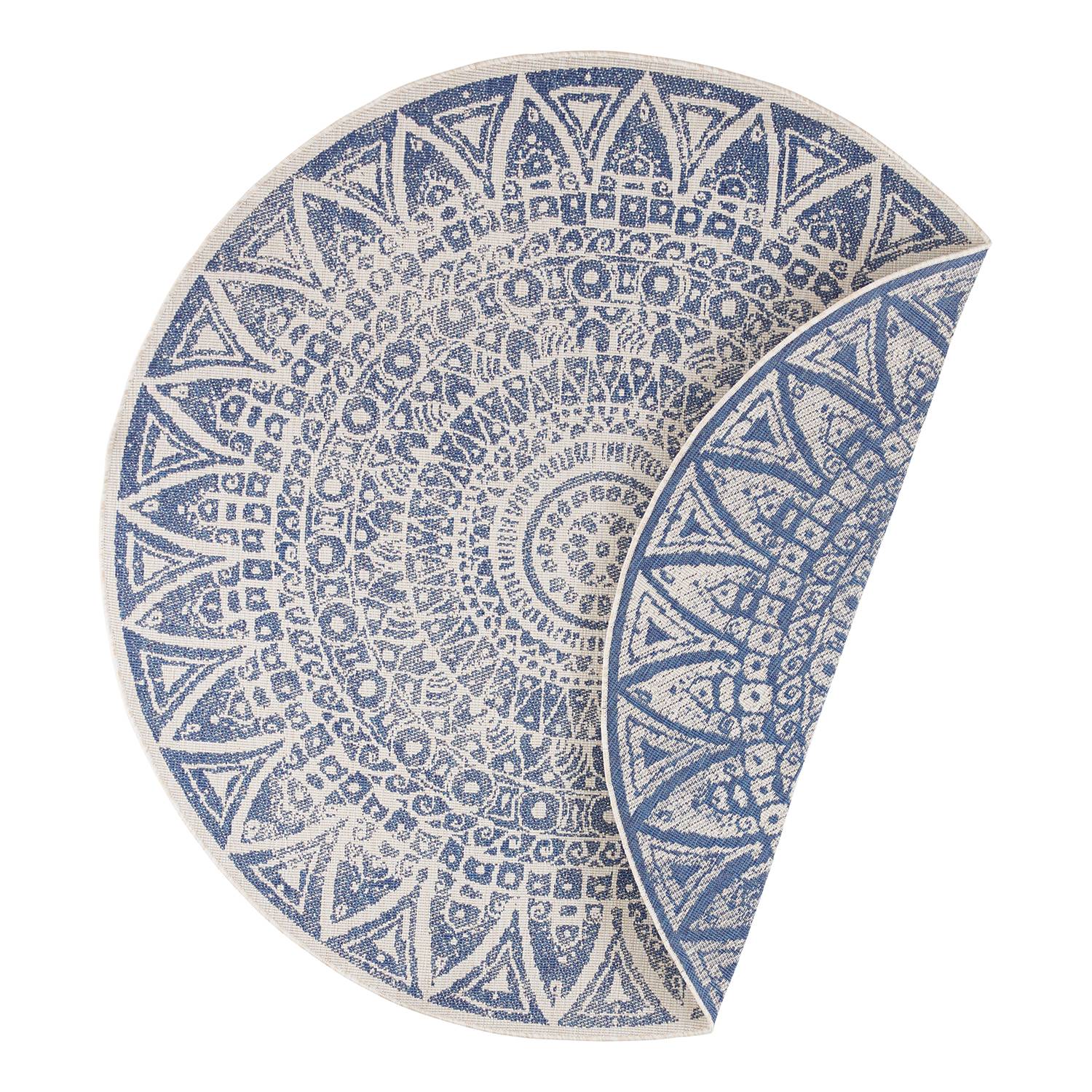 Lilja Reversible Rug Polypropylene Blue