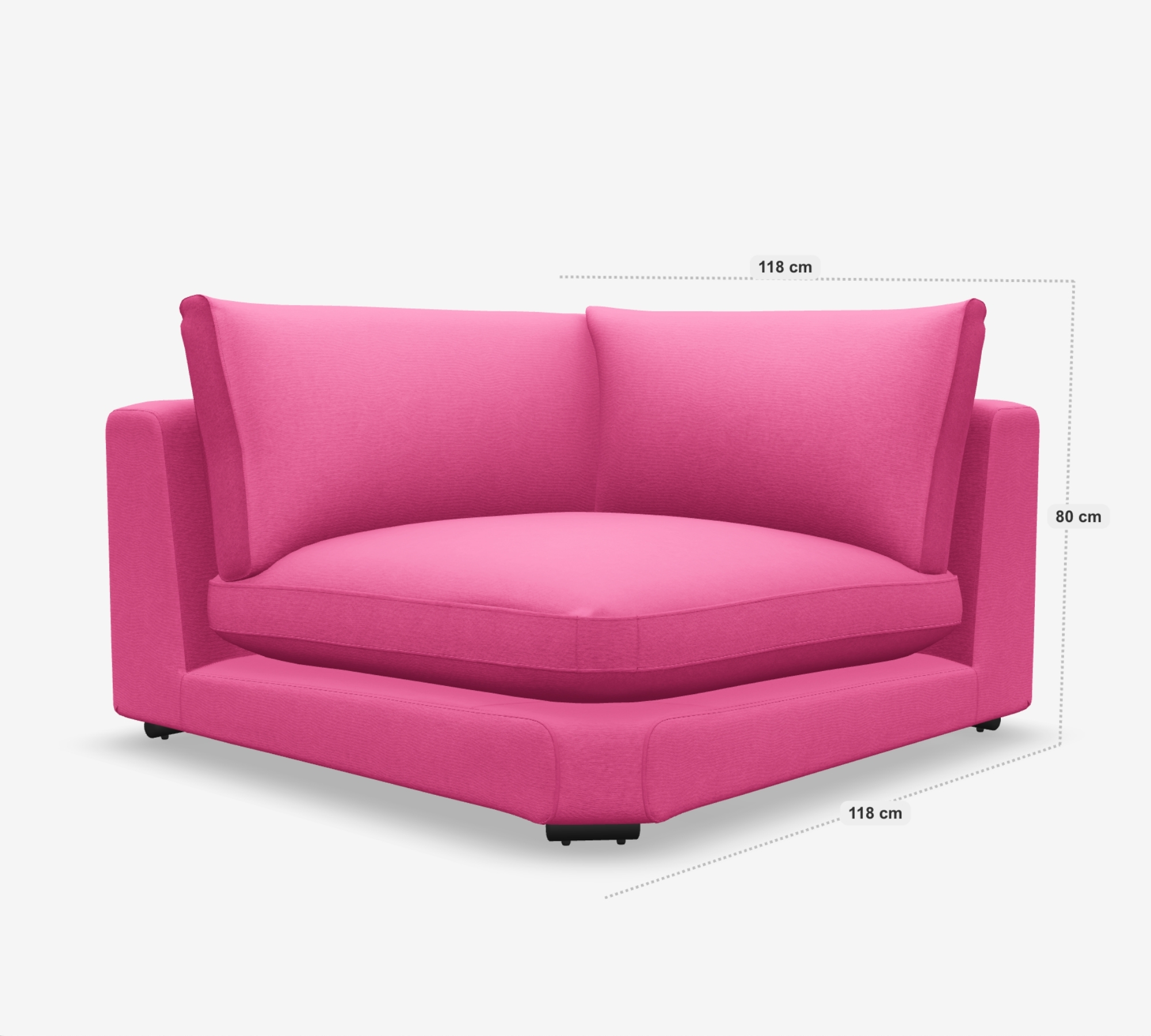 3x Mammuten Modul Purolino Superrosa 112