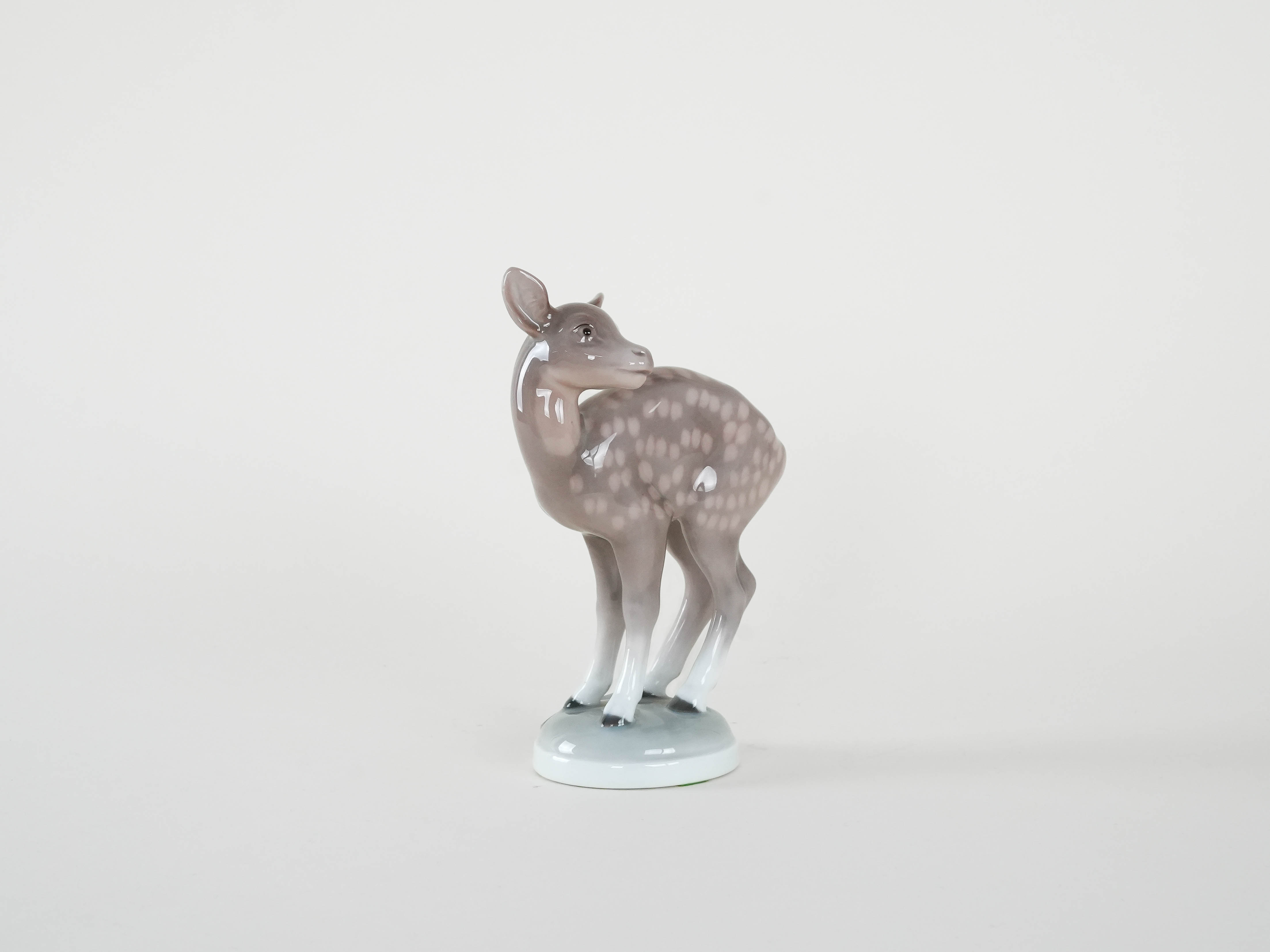 Deer figure porcelain 1970s