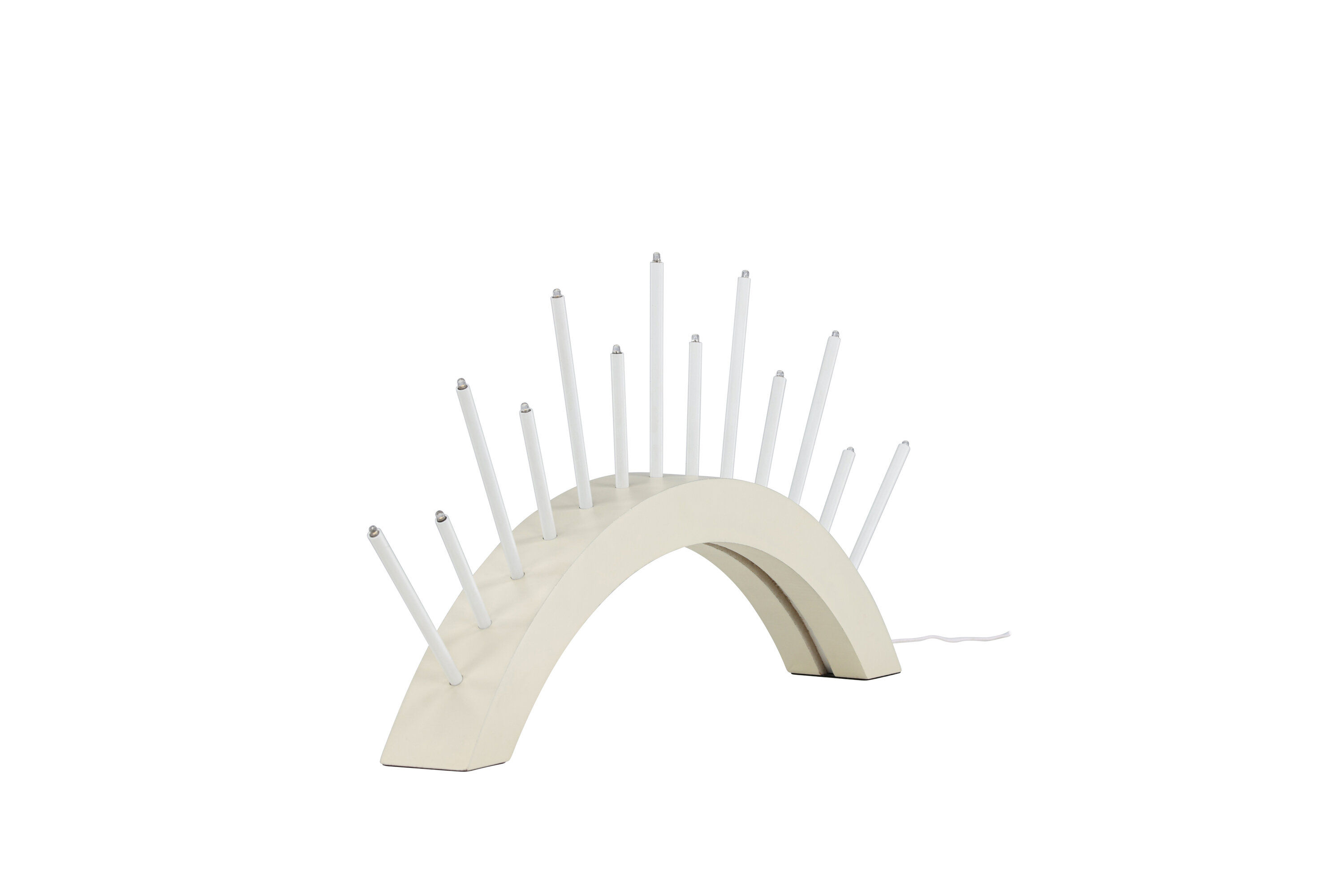 Björnrike Candle holder MDF Whitewash