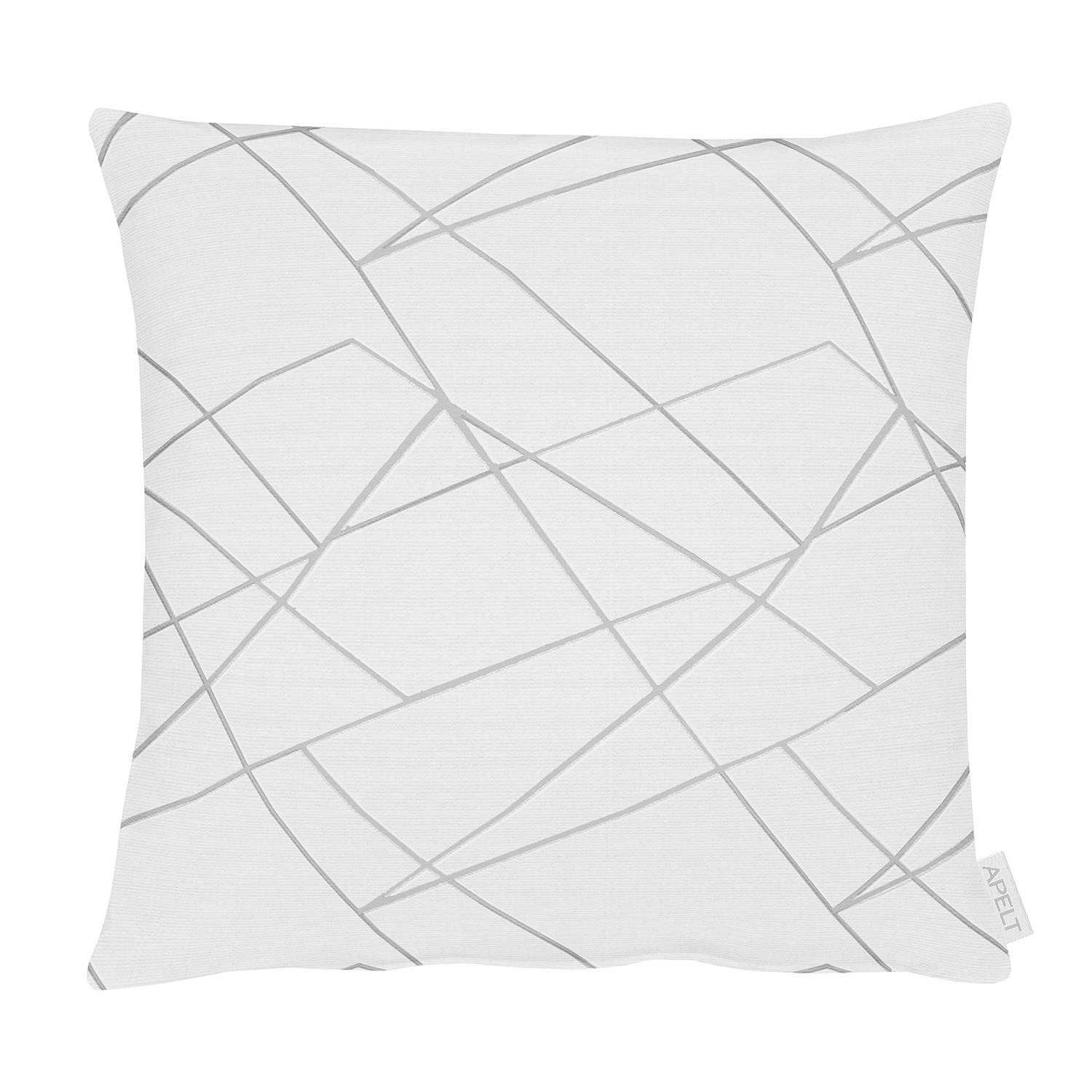 Dekokissen Vio Mischgewebe Altweiß