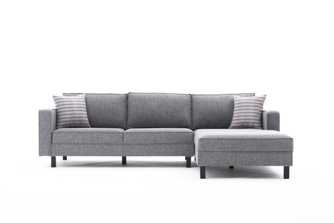 Kale Sofa Récamiere Rechts Grau