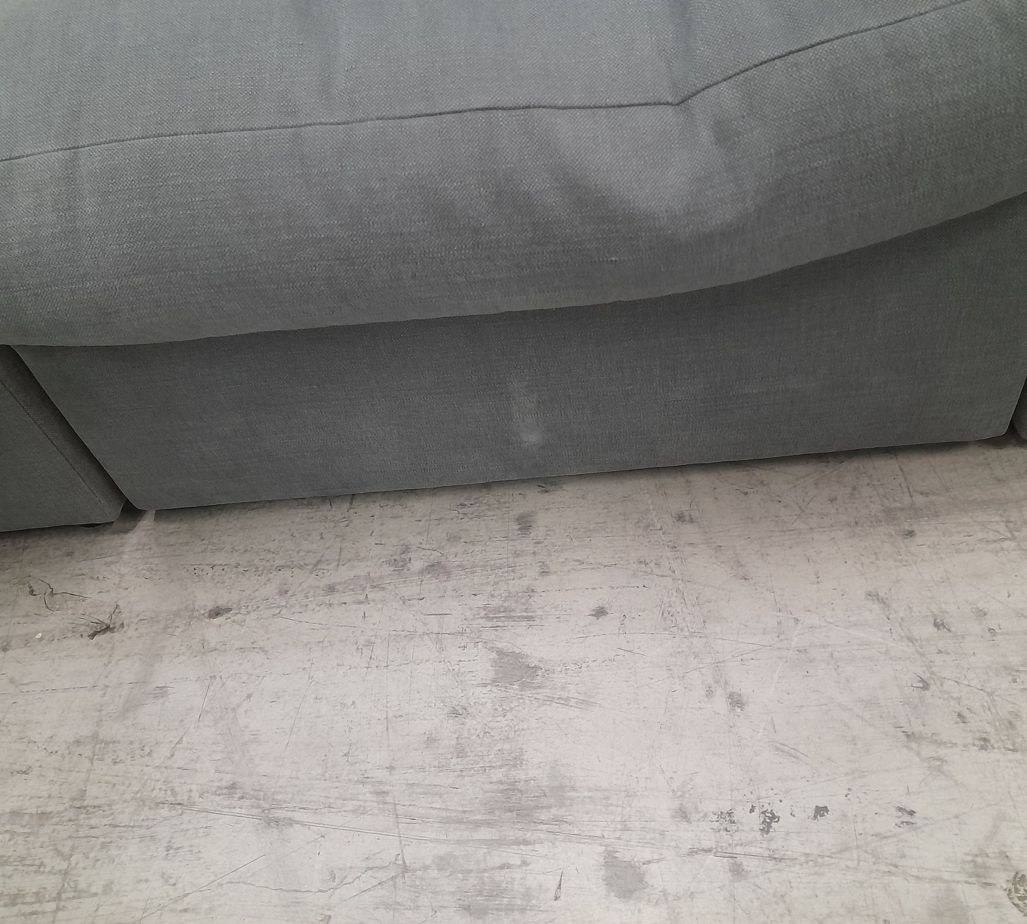 Flayr Sofa Webstoff Schiefergrau