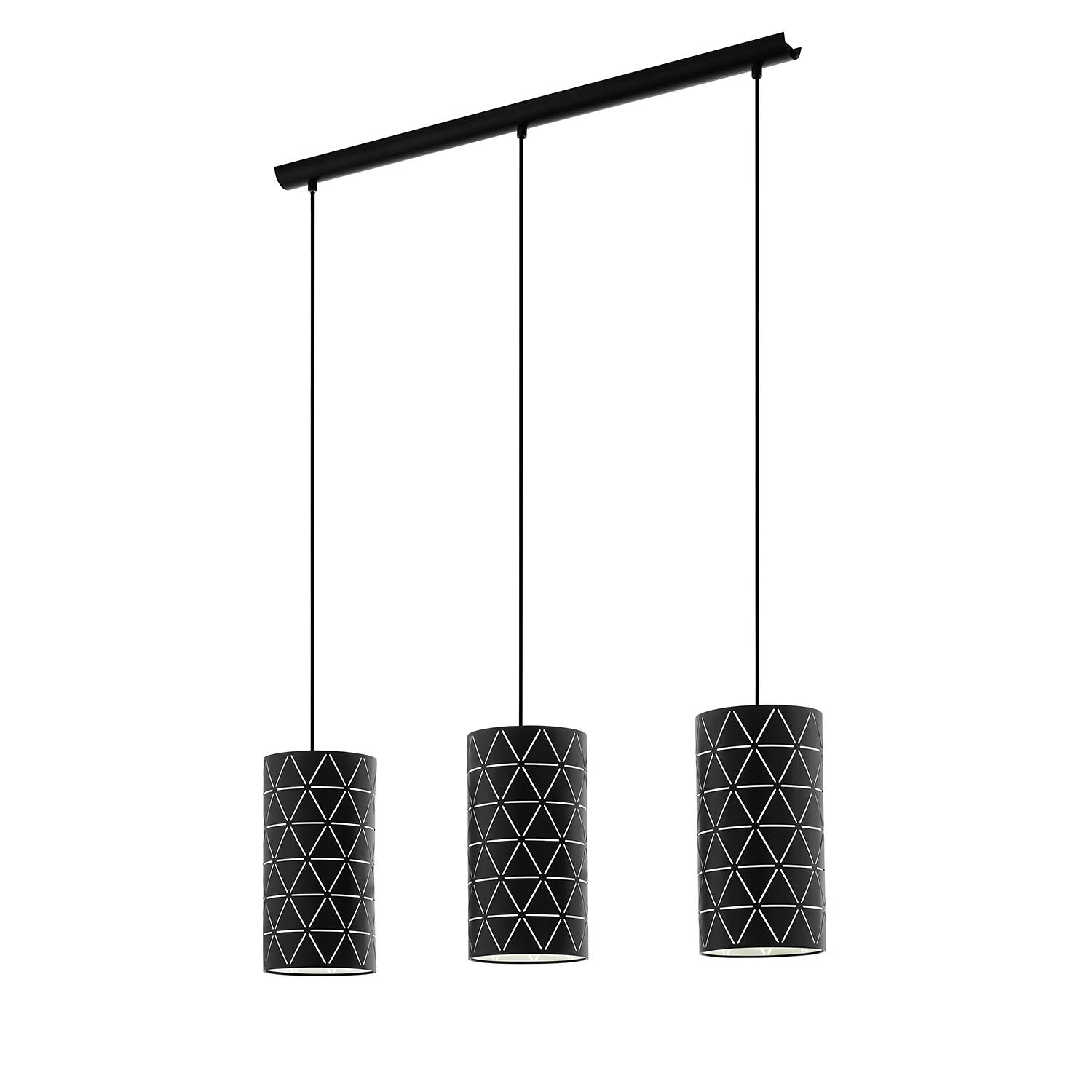 Ramon II Pendant Lamp Polystyrene Steel 3-light