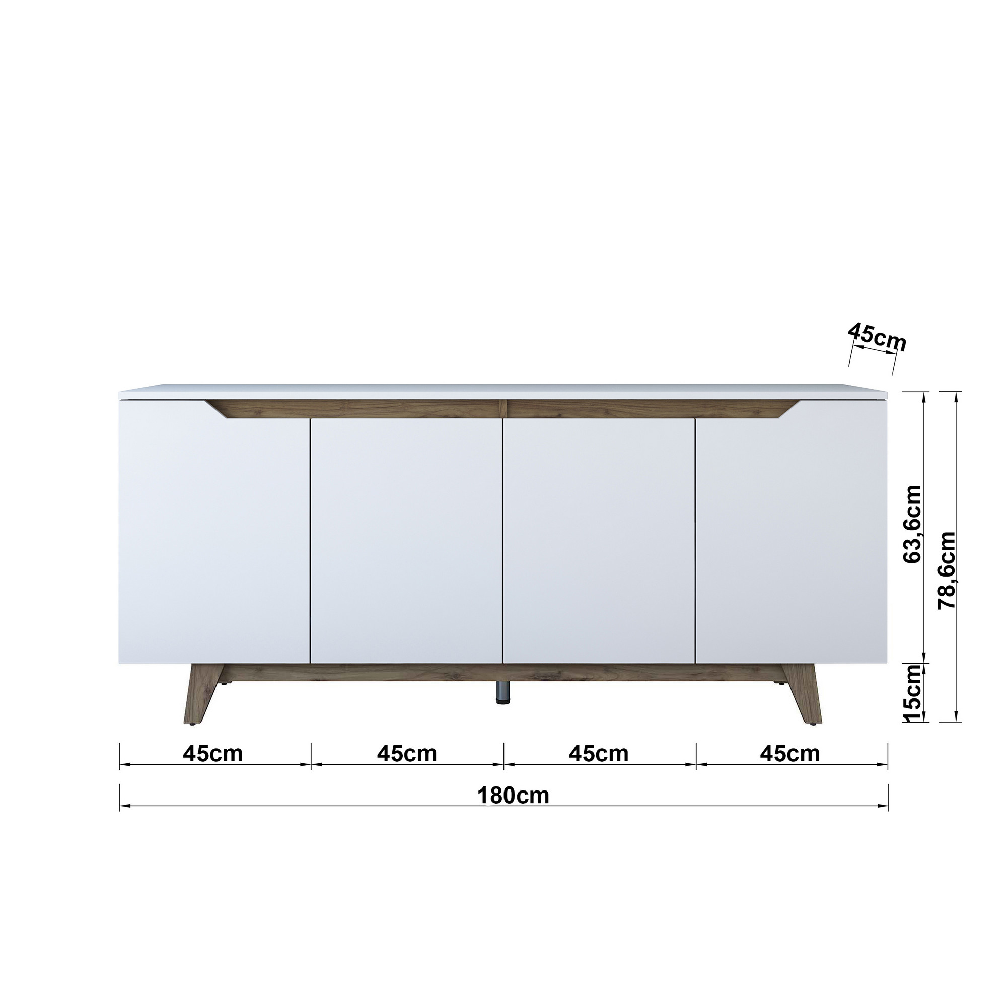 GD102 - 1874 Sideboard Weiß