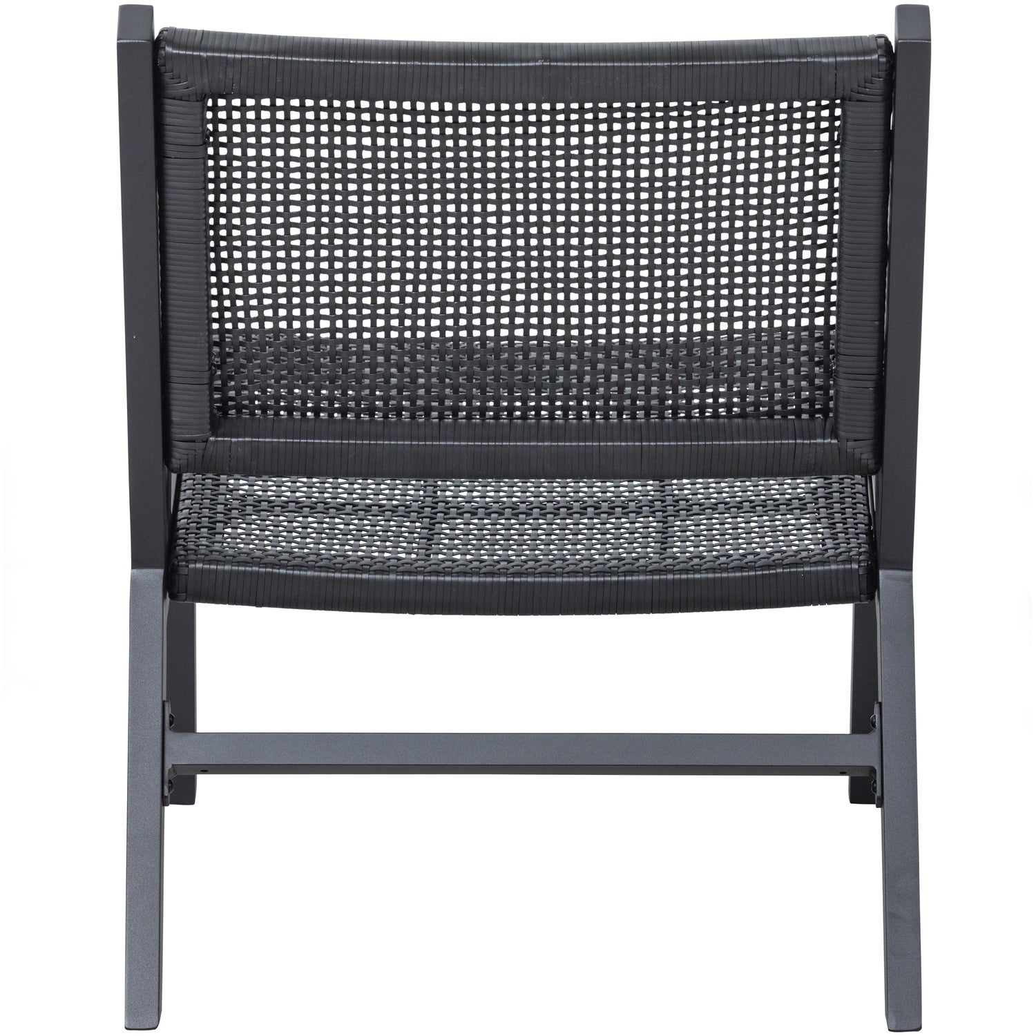 Pem Sessel Aluminium Schwarz