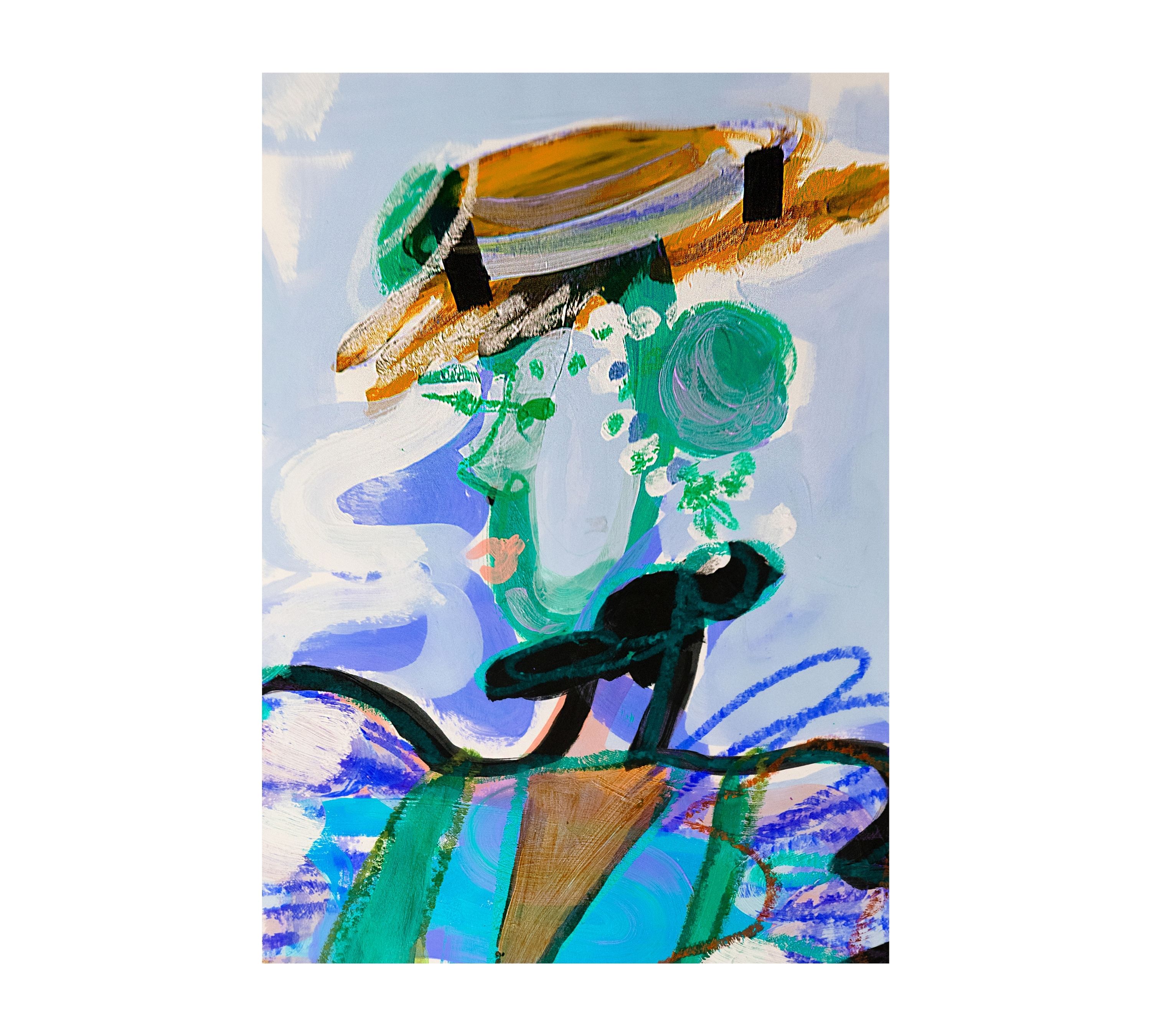 Ladie From sixsome Art printMulticolor