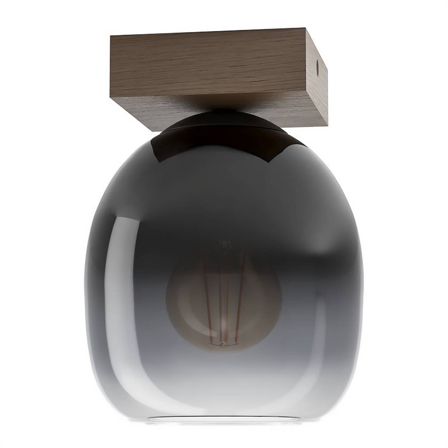 1-Flammig Filago Type B Ceiling Light Steel Clear Glass