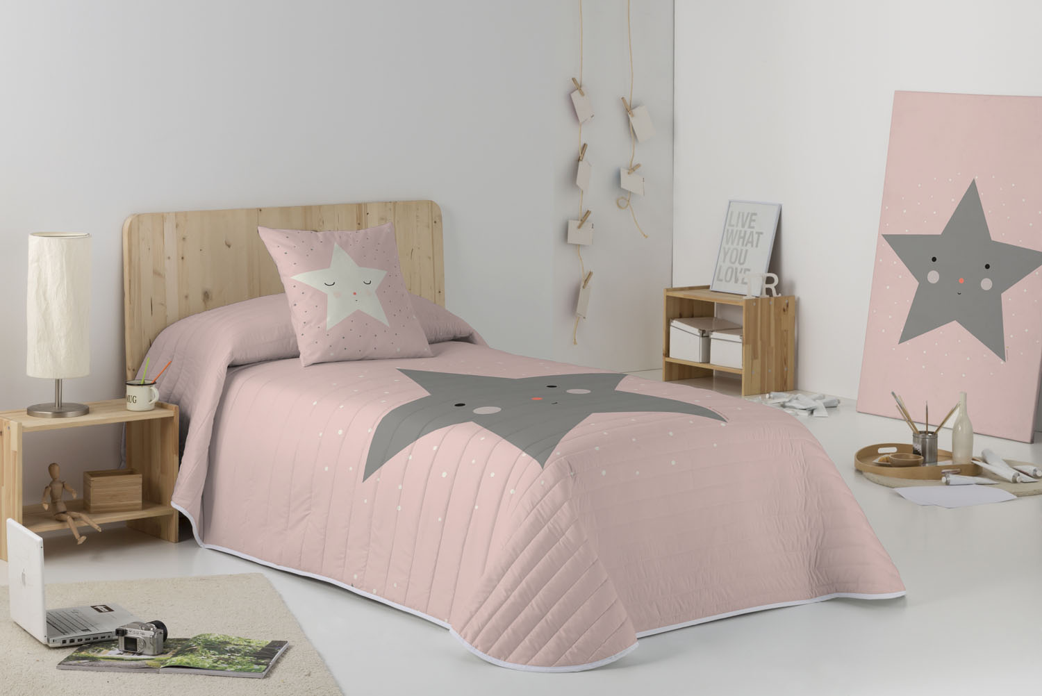 Boutique Steppdecke  Bettbreite 90cm 100% Baumwolle