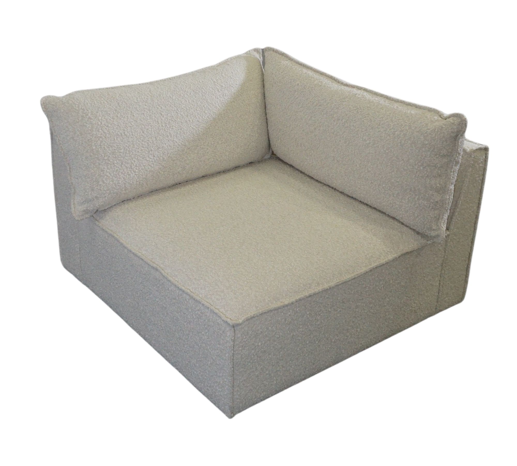 Daphne 1-Sitzer Eckmodul Rechts Maya Cream