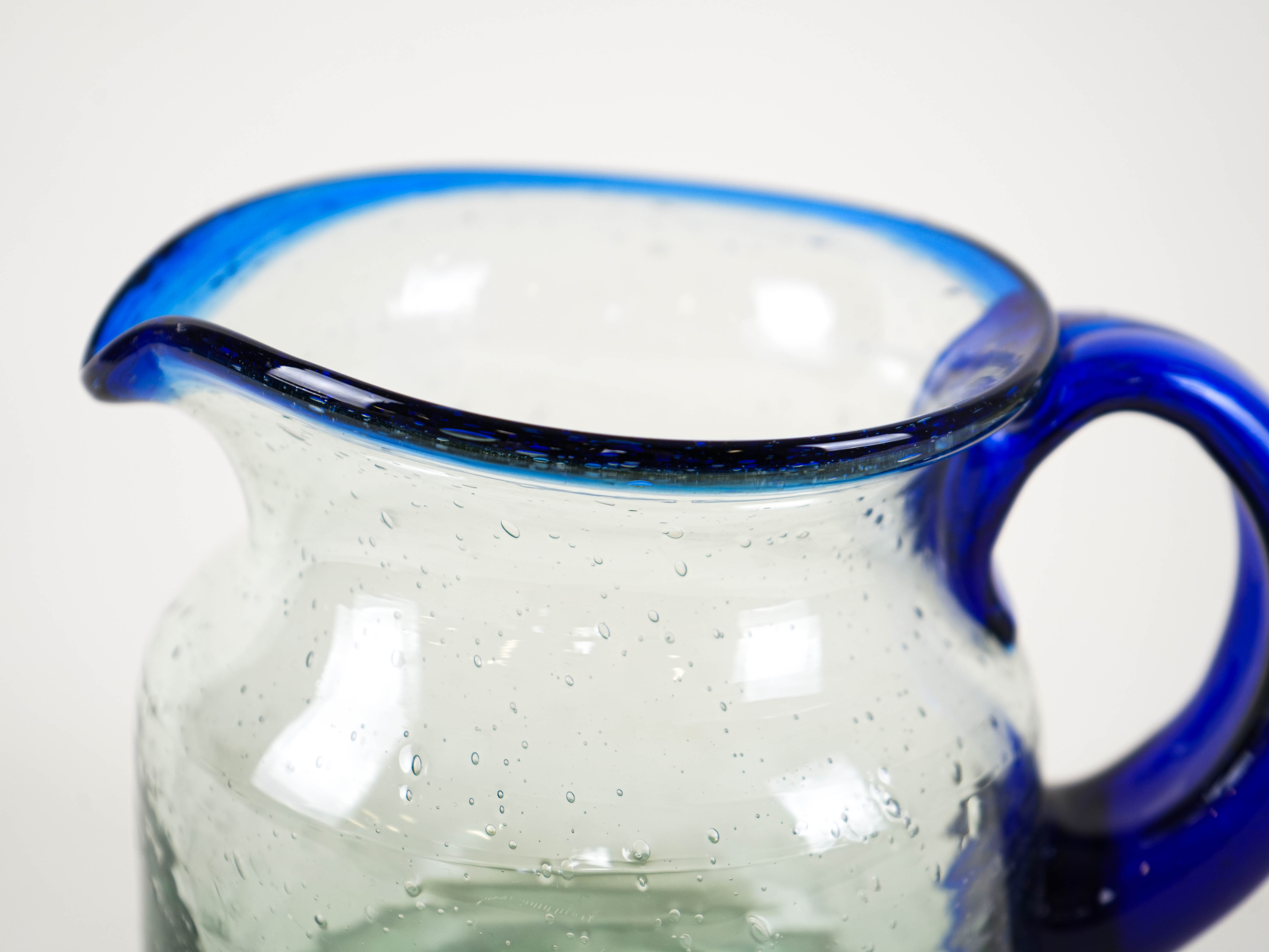 Milk jug glass 1970s