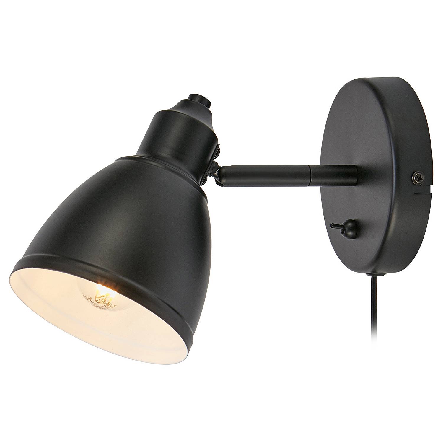 Story Wall Light Iron Black 1-light
