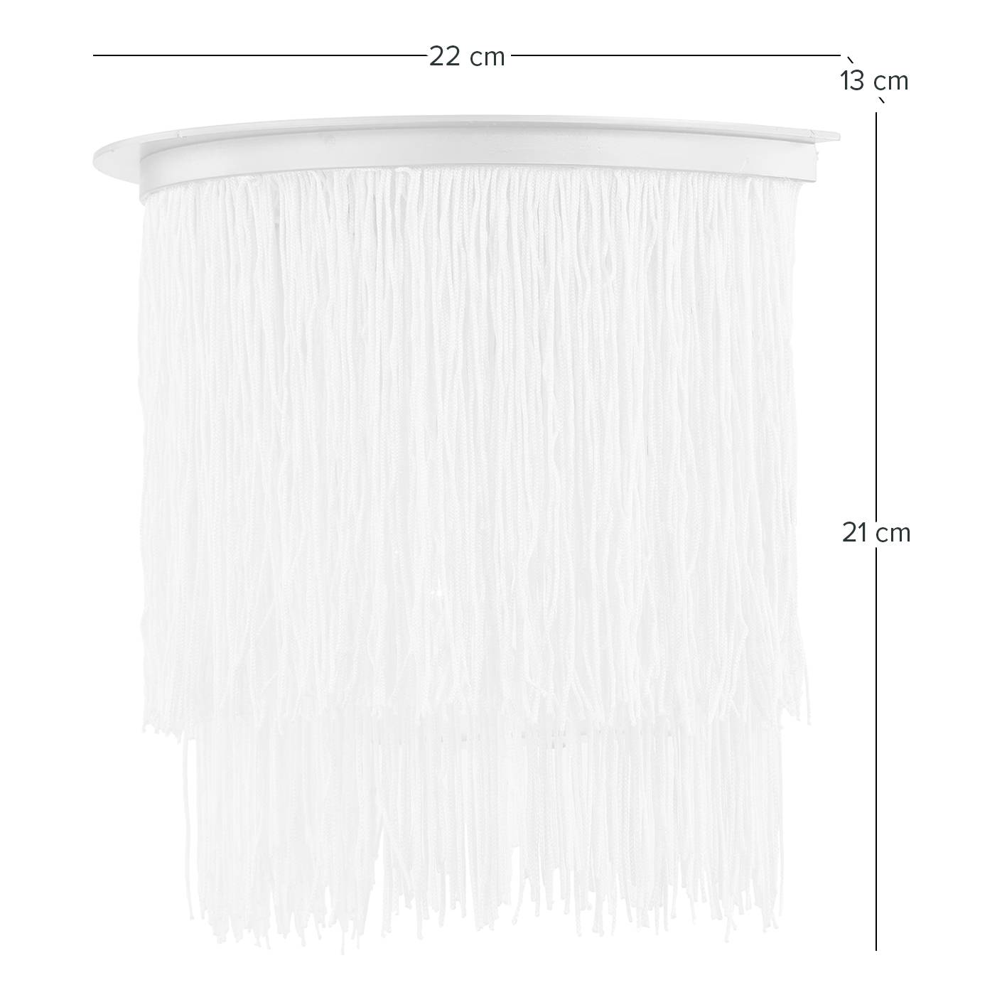 Le Roux Wandleuchte Baumwollstoff 1-flammig