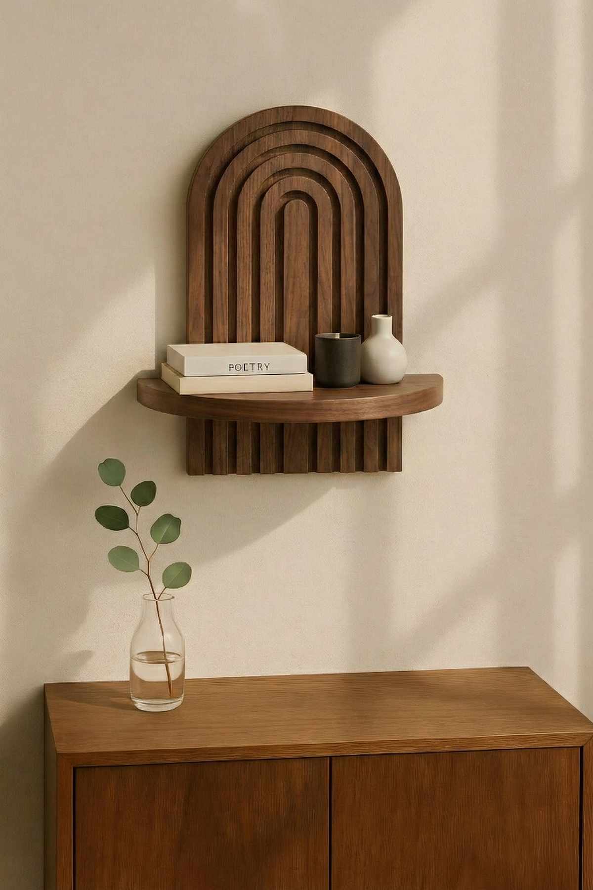 Artmtkwll1 Shelf Brown
