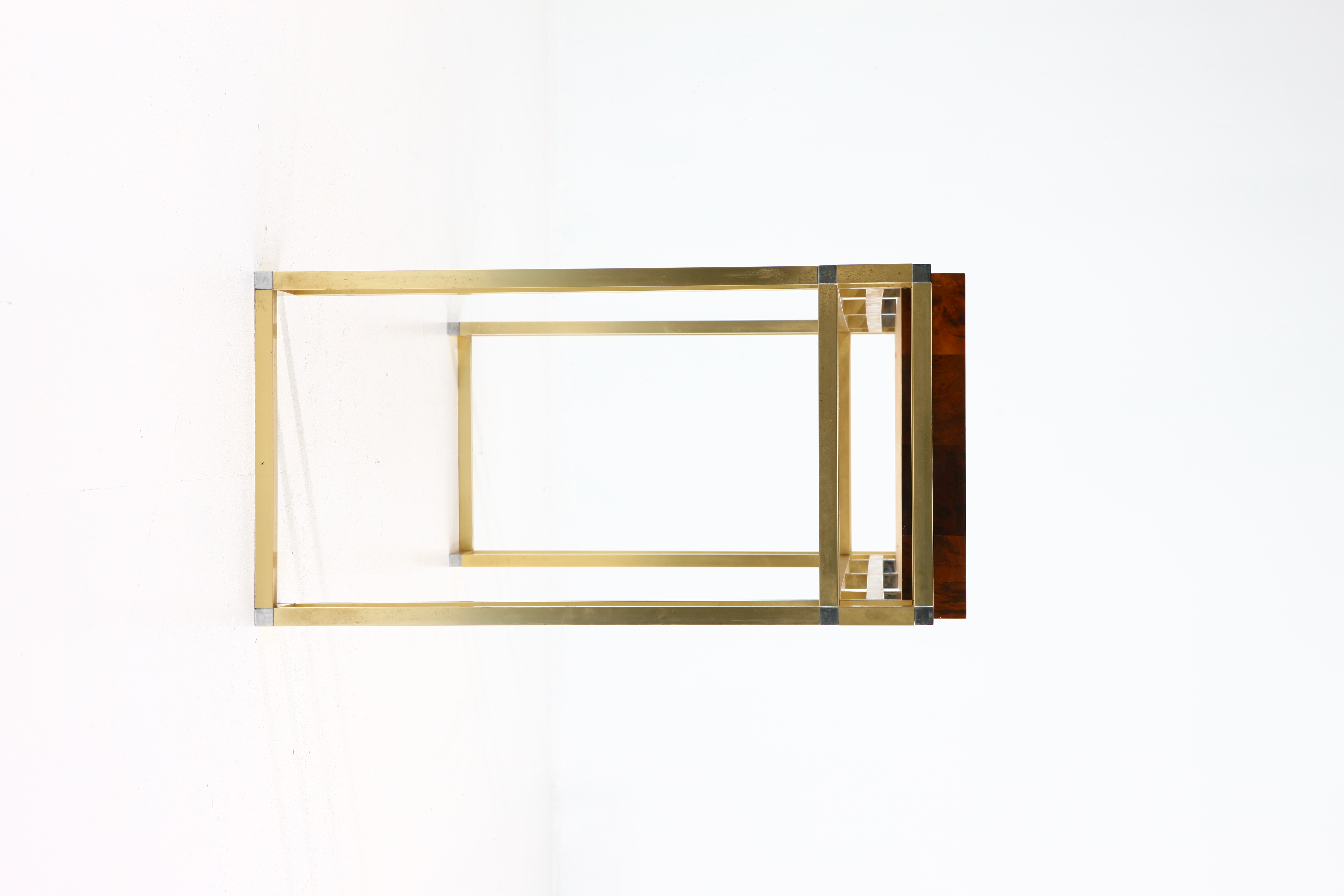 Console table brass 1970s