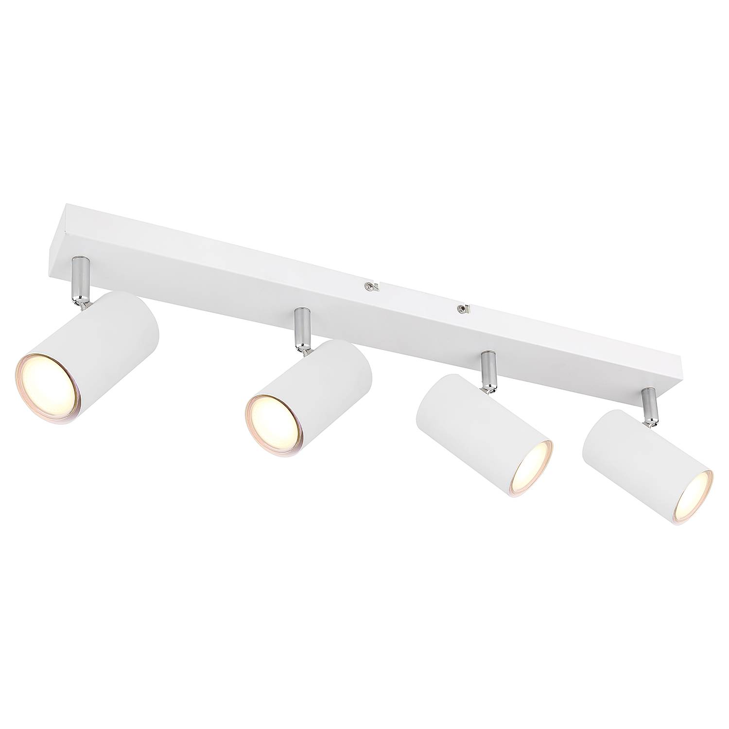 Ceiling spotlight Robby 4-light iron white
