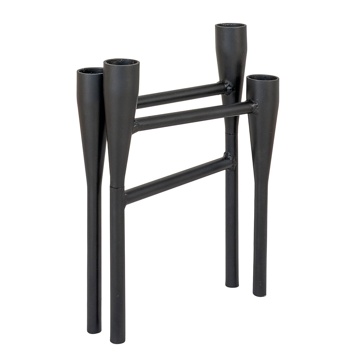 Betel Candle Holder Metal Black