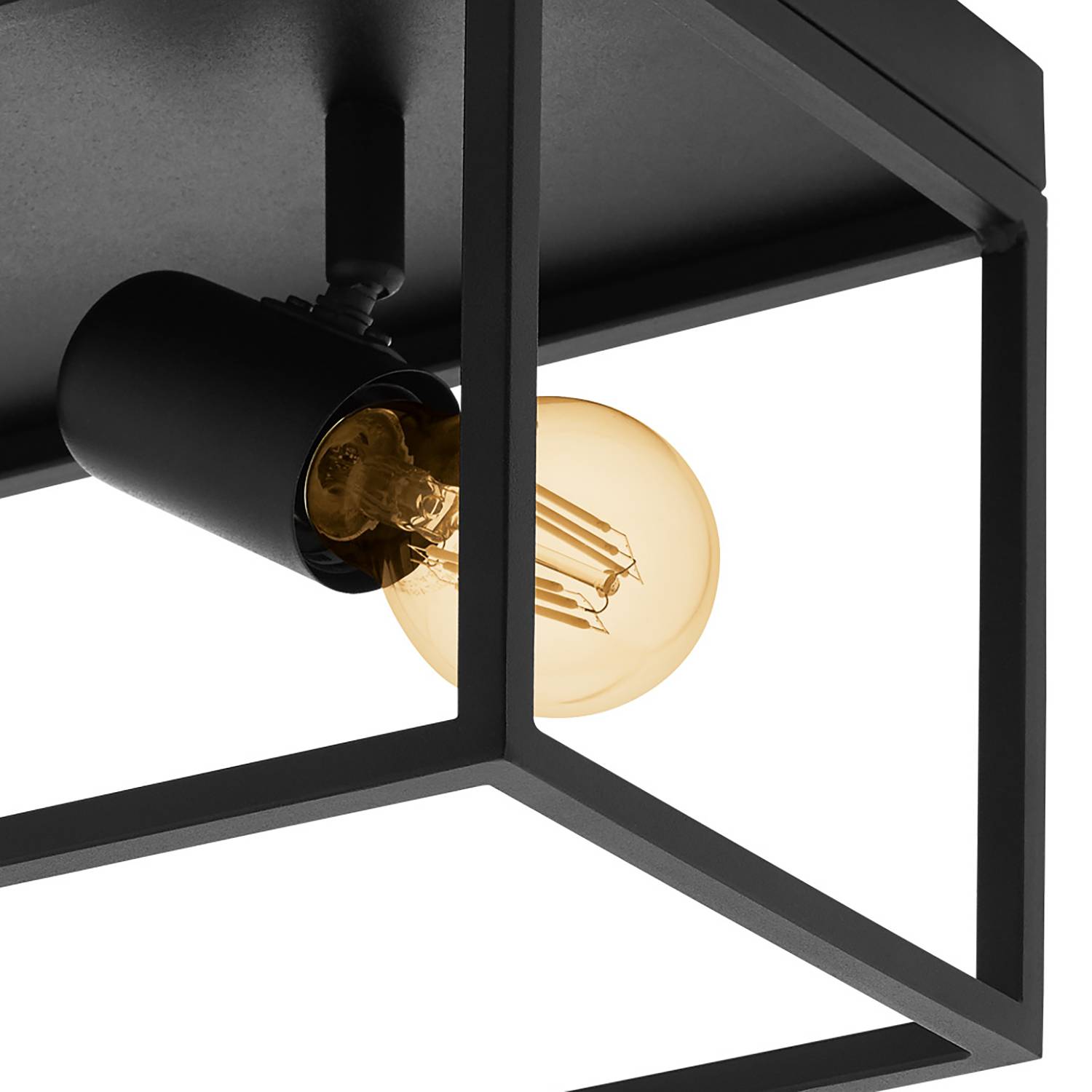 Ceiling light Silentina Steel Number of flames: 2