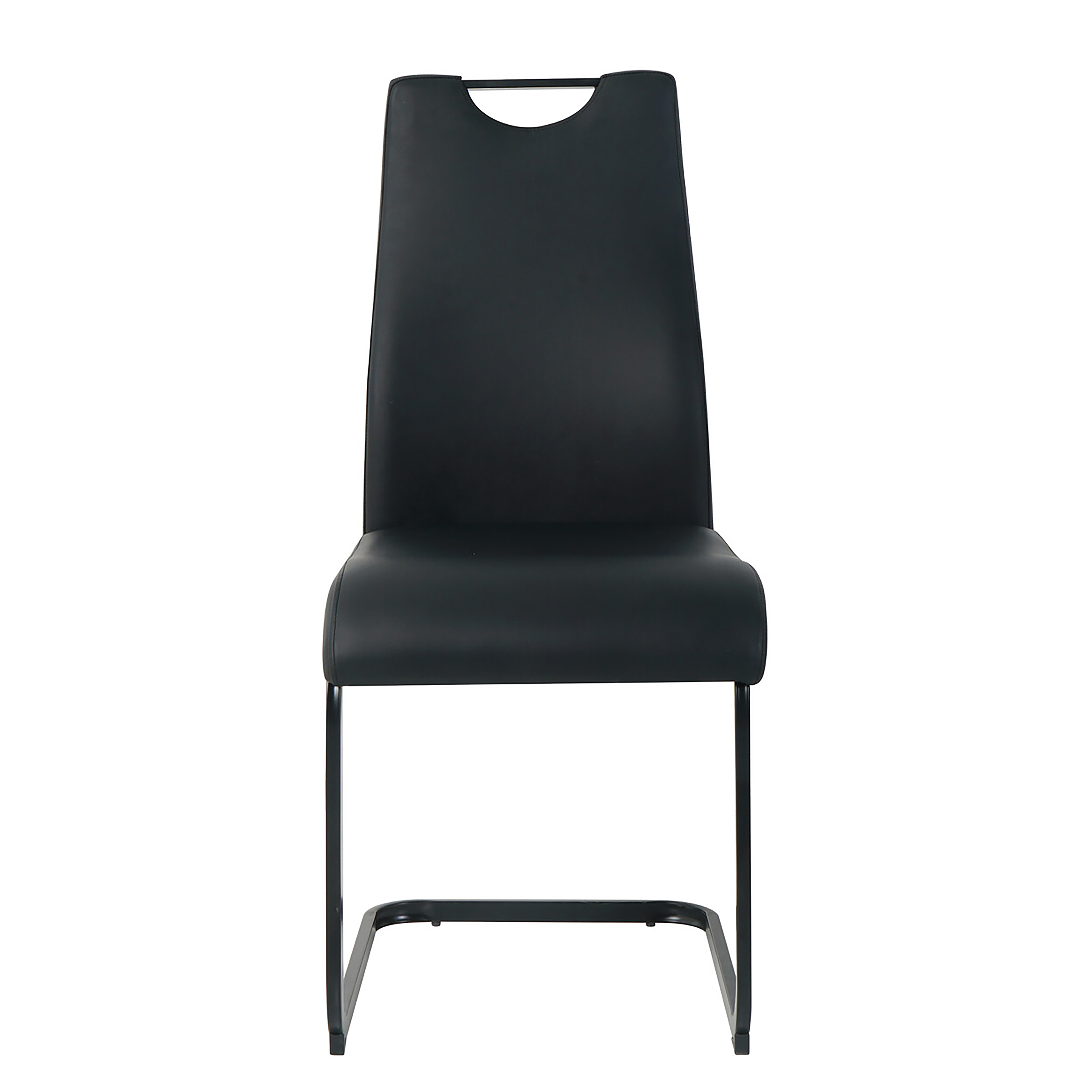 2x Cantilever chairs Dimaci Black