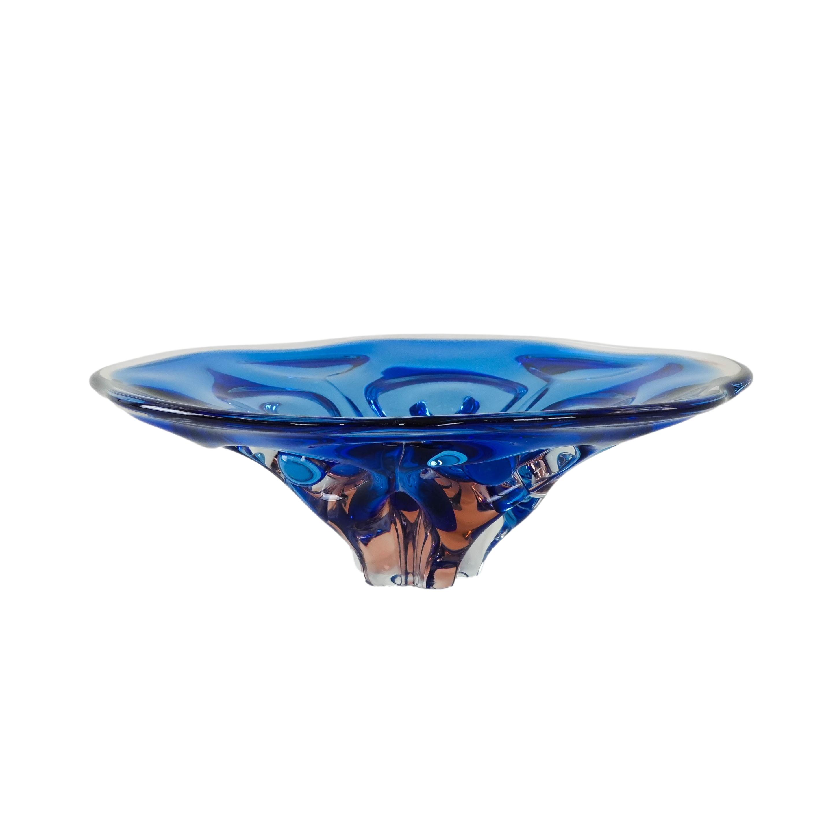 Cobalt bowl Blue 1970s
