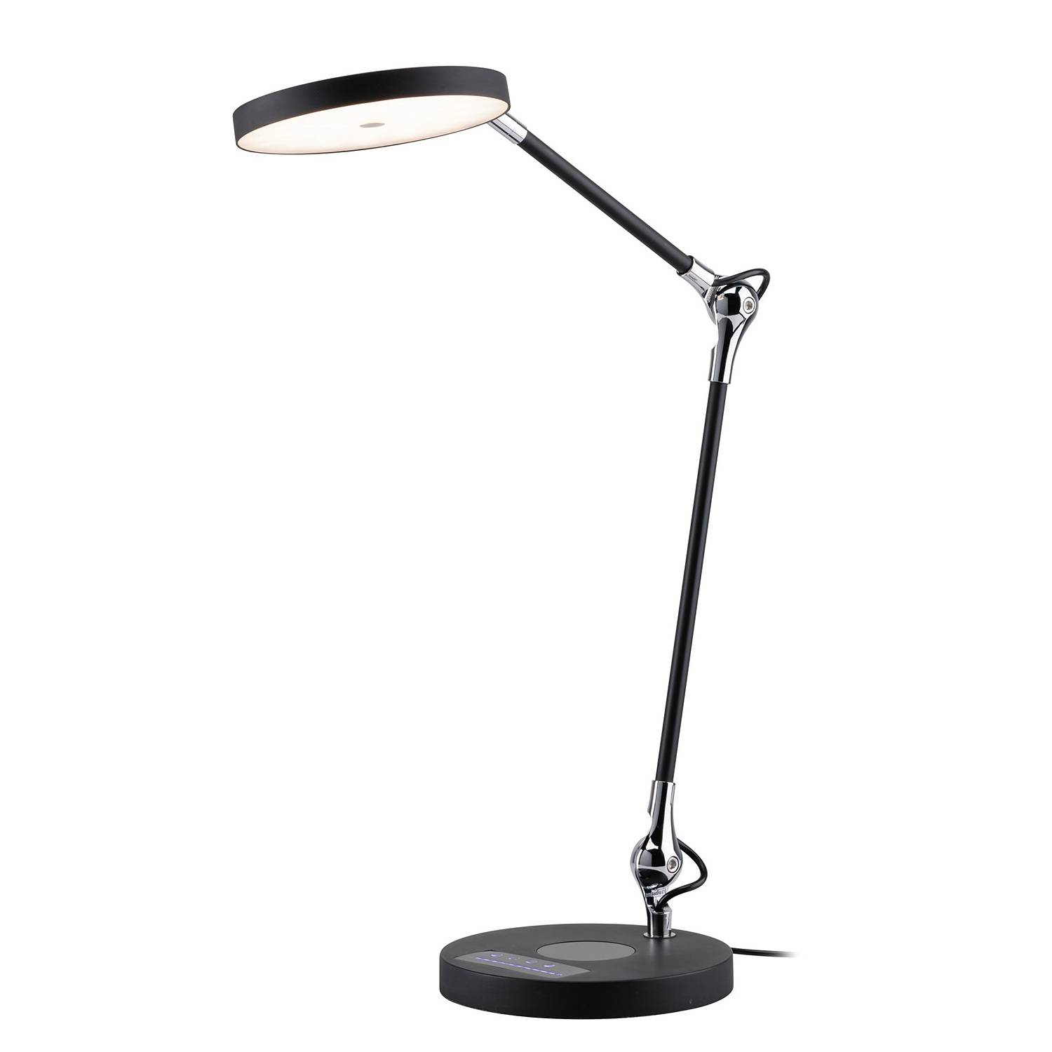 LED-Tischleuchte Numis Acrylglas Aluminium