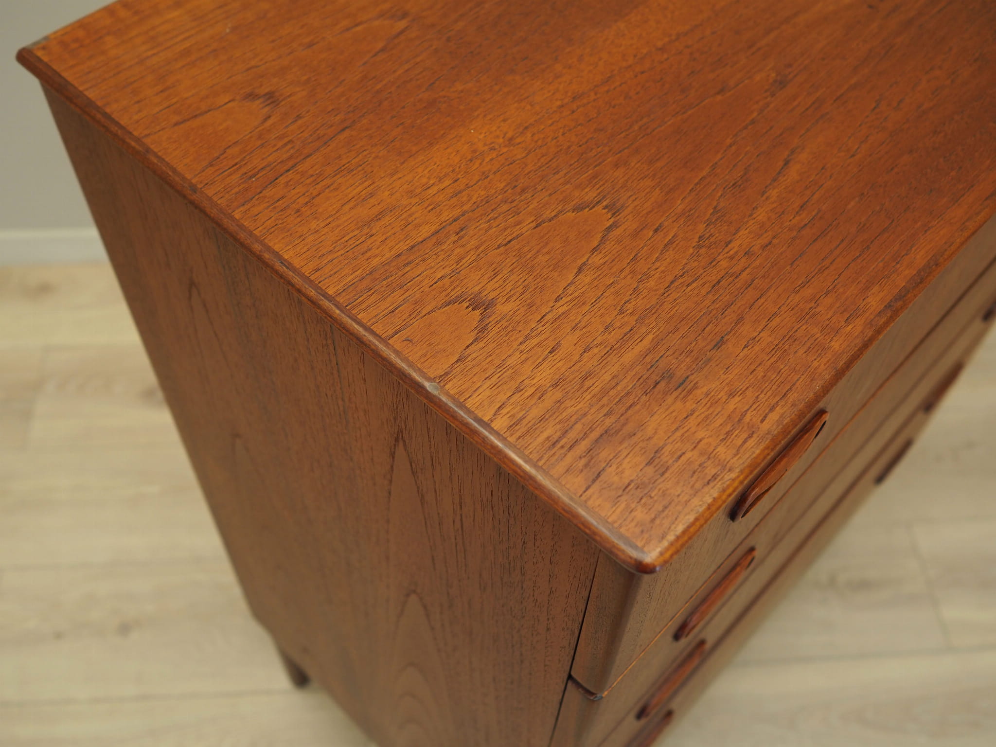 Chest of drawers Teak Brown 1970s