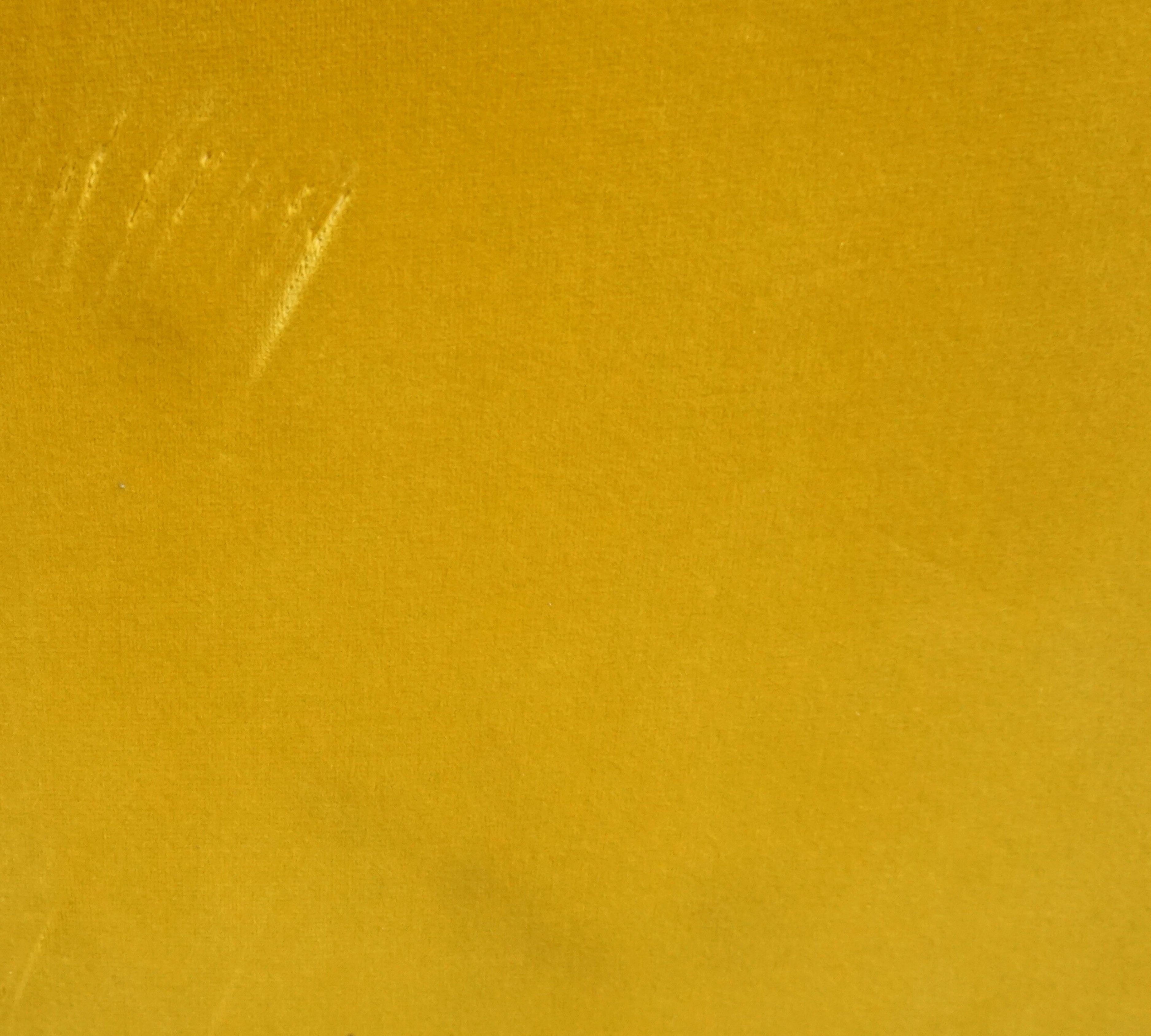 Loafer SC23 armchair velvet yellow