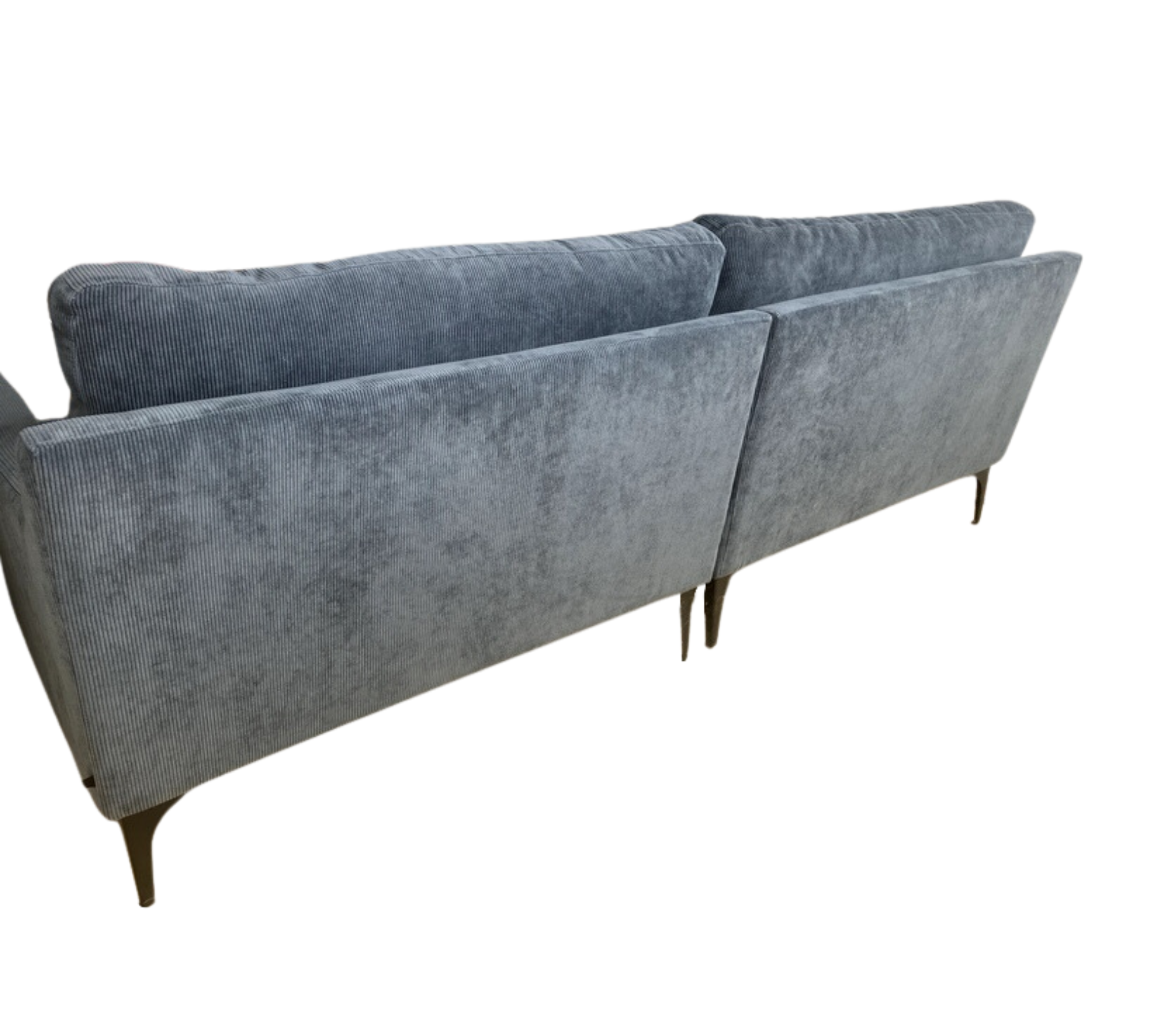 Astha Sofa 2-Sitzer Récamiere Rechts Sorento Steel Blue