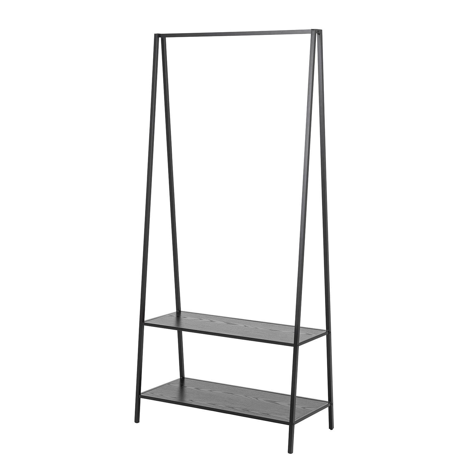 Coogee II Garderobe Eiche Schwarz 