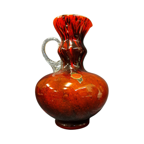 Vase Glas Rot 