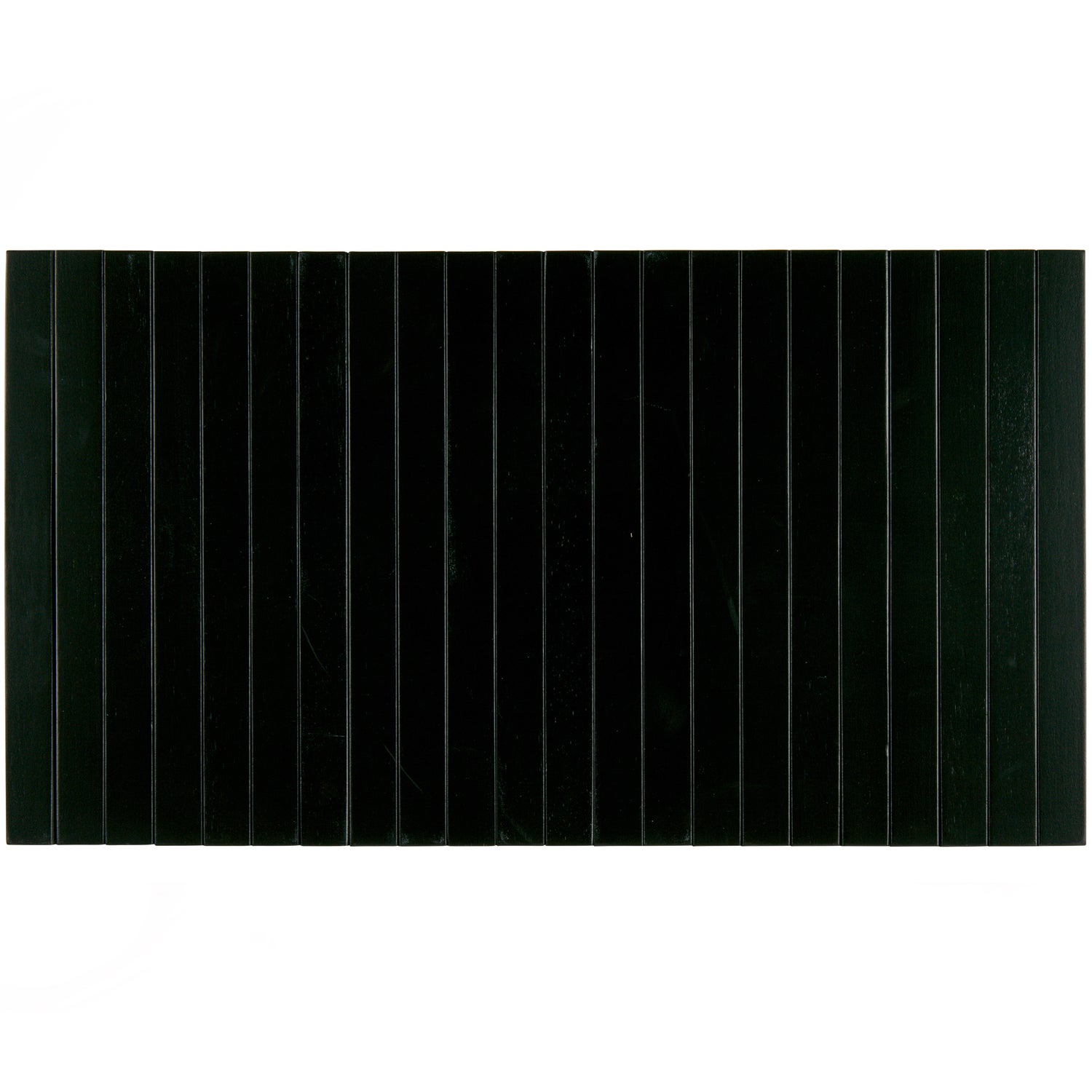 2x Armrest tray Birch wood Black