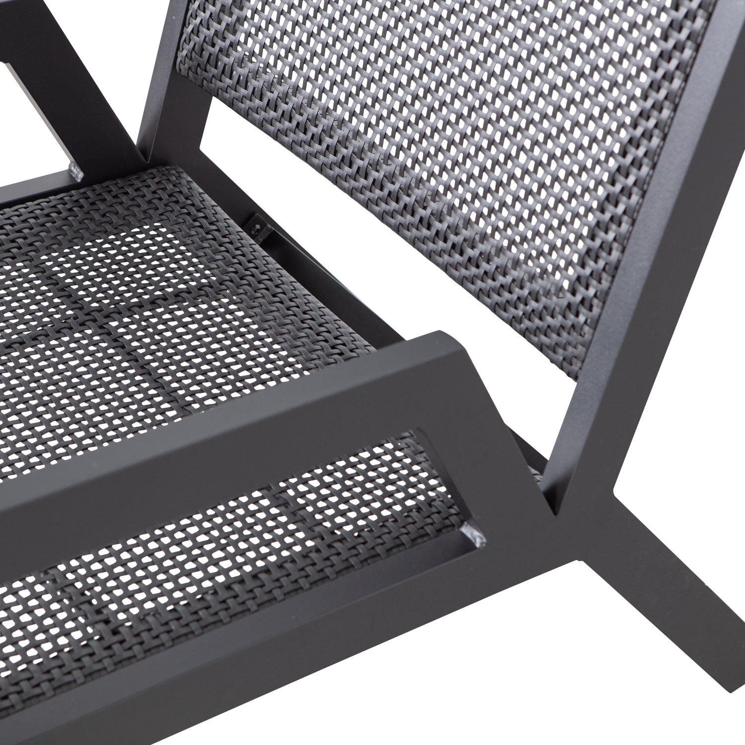 Pem Sessel Aluminium Schwarz