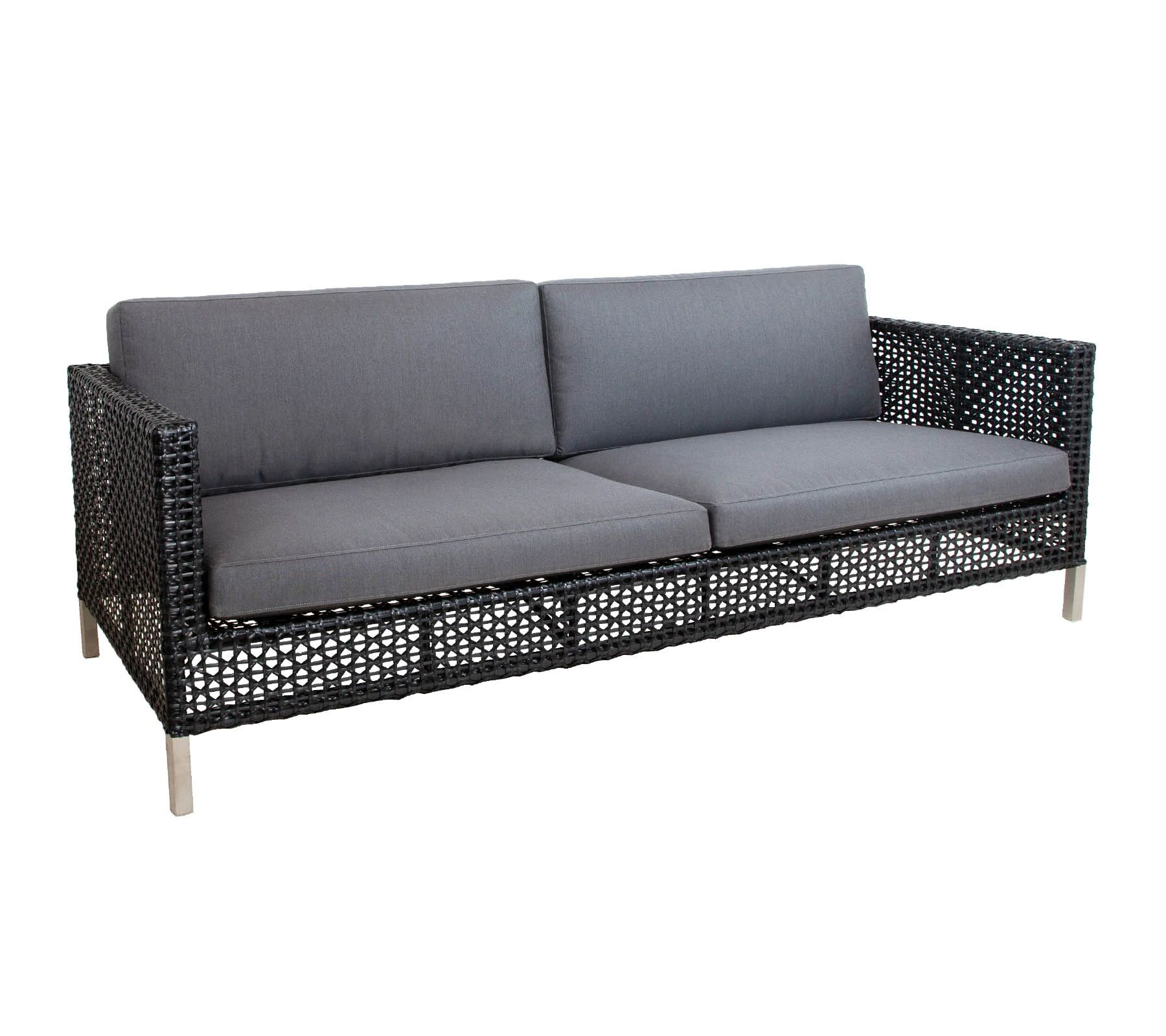 Kissensatz Connect für 3-Sitzer Sofa Grau