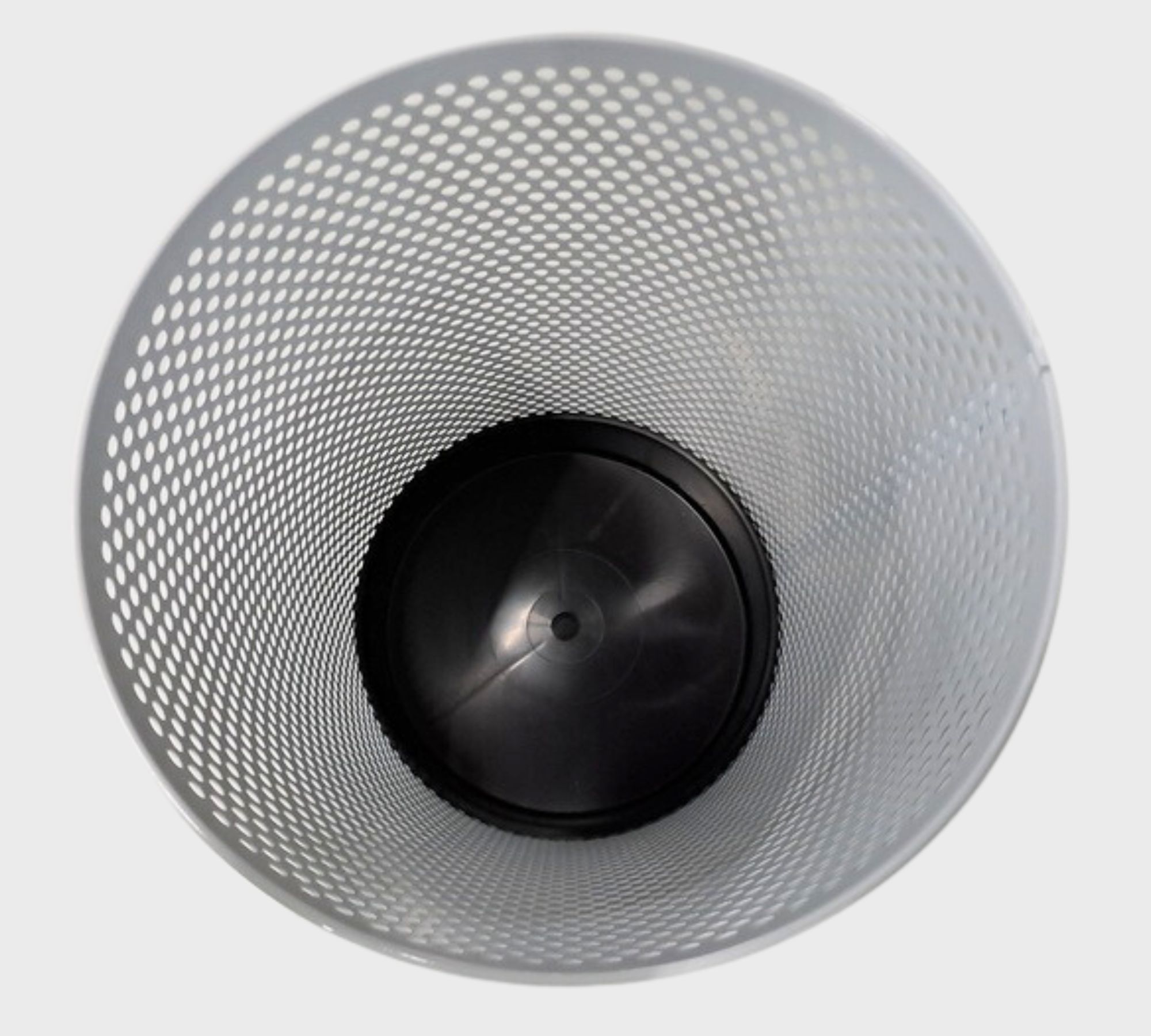 Schirmständer / Papierkorb Stahl Beschichtet Weiß 65086