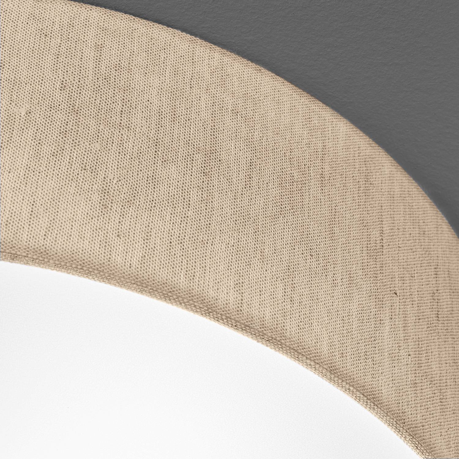 Ceiling lamp Aunet Linen / Iron 3-light