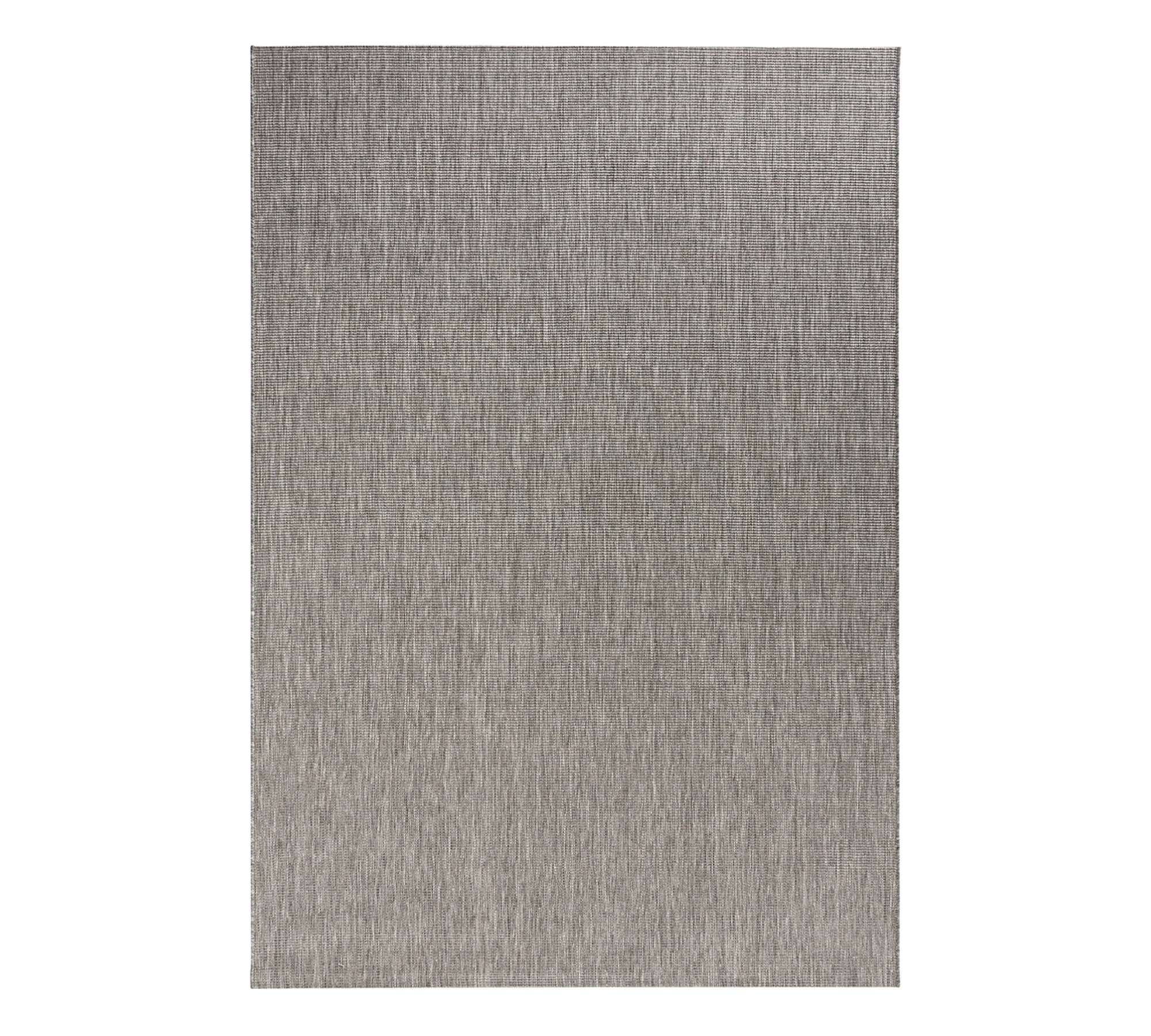 Outdoor-Teppich Kunstfaser Grau 80 cm x 150 cm