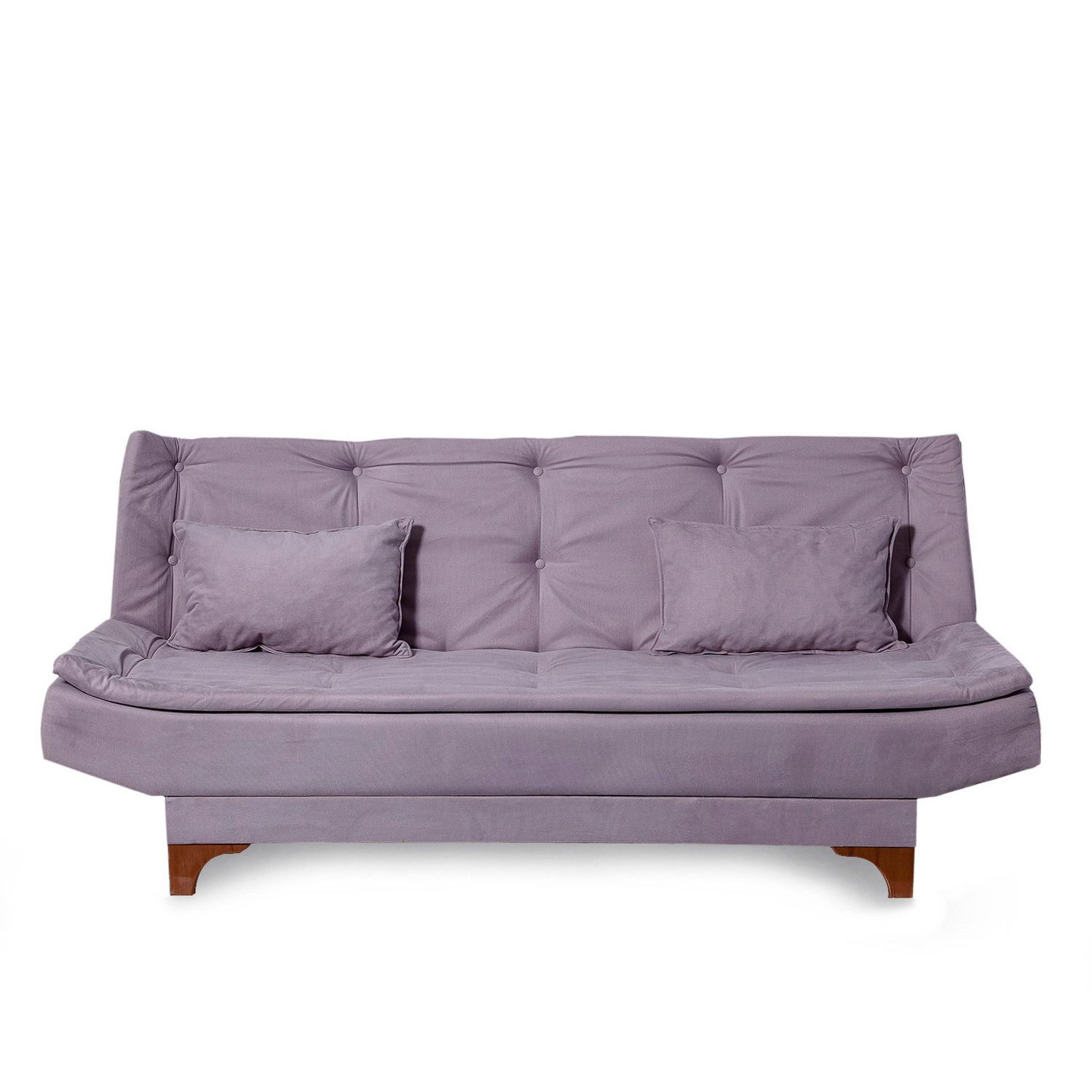 Kelebek Schlafsofa 3-Sitzer Holz Grau