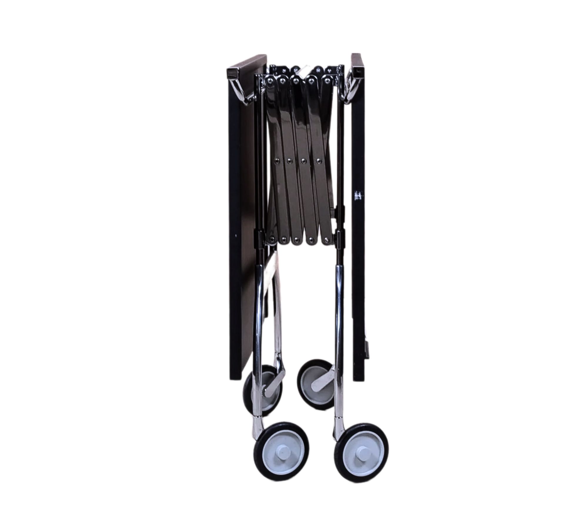 Battista Kartell Servierwagen Polyester Metall Schwarz