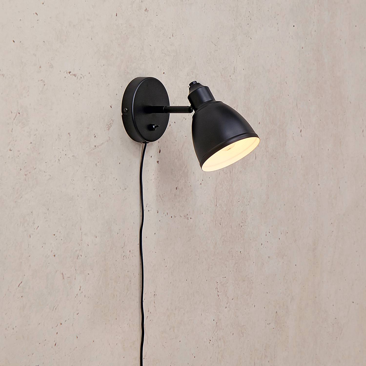 Story Wall Light Iron Black 1-light