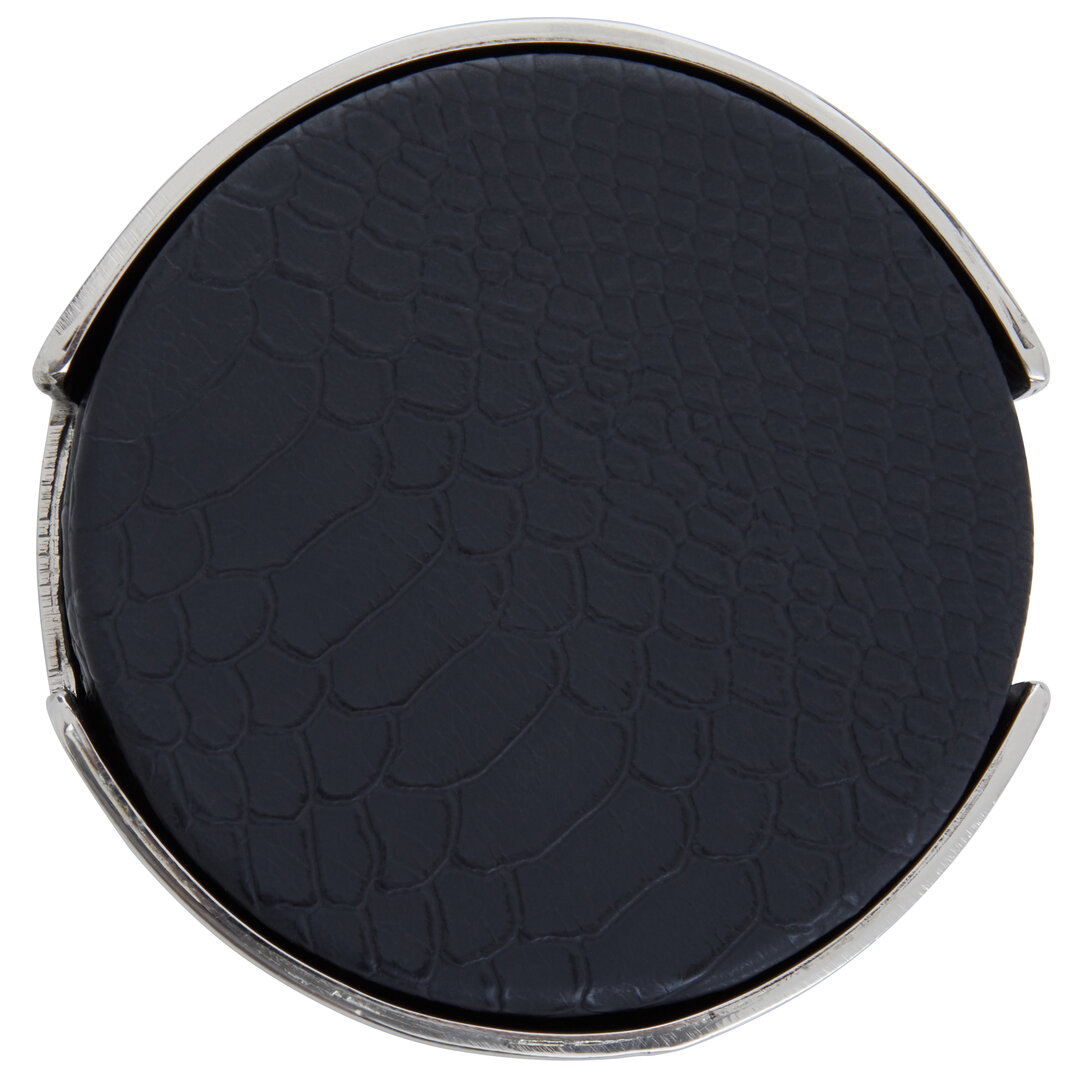 Mixology-Set con sottobicchieri nero