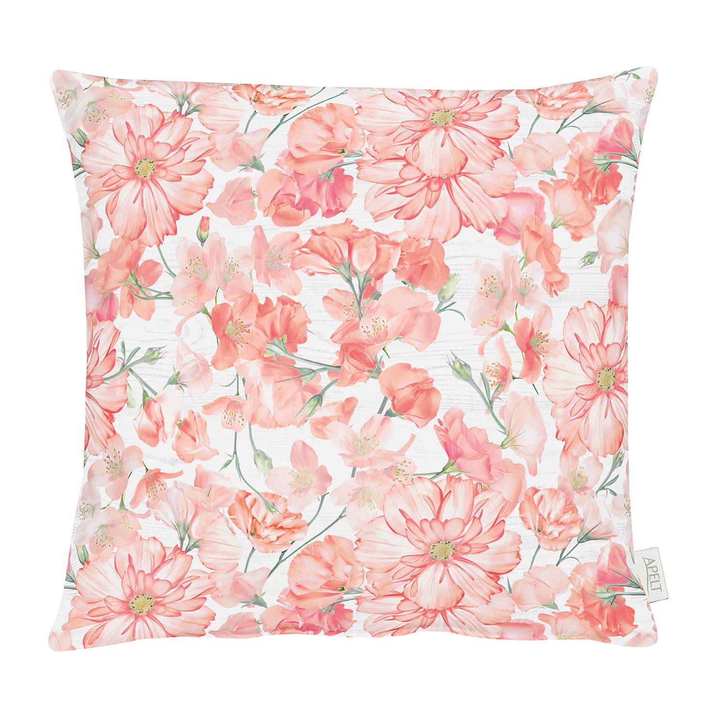 Dekokissen Nihuil Mischgewebe Rot 48 x 48 cm