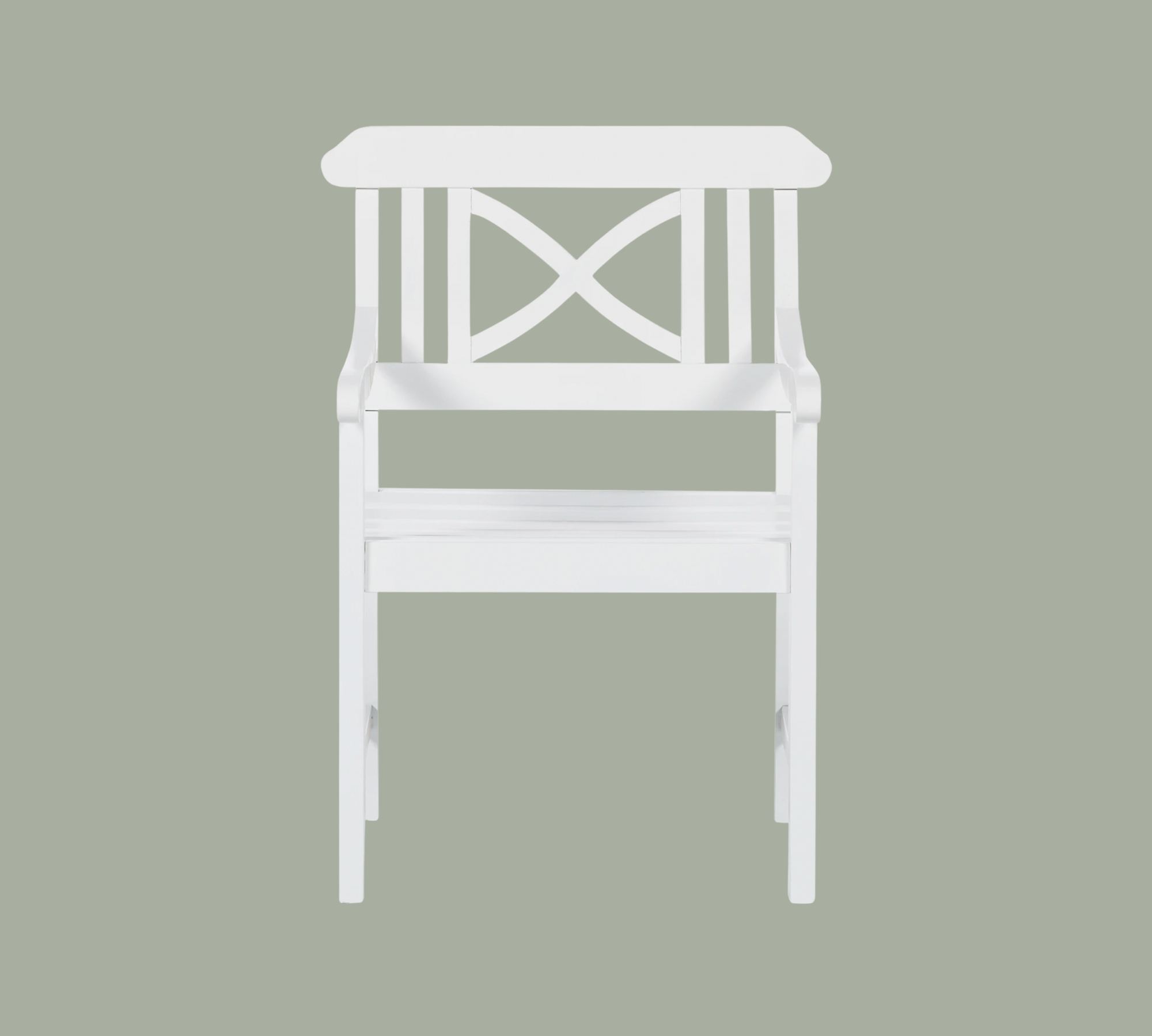 Gartenstuhl aus Akazienholz Massiv