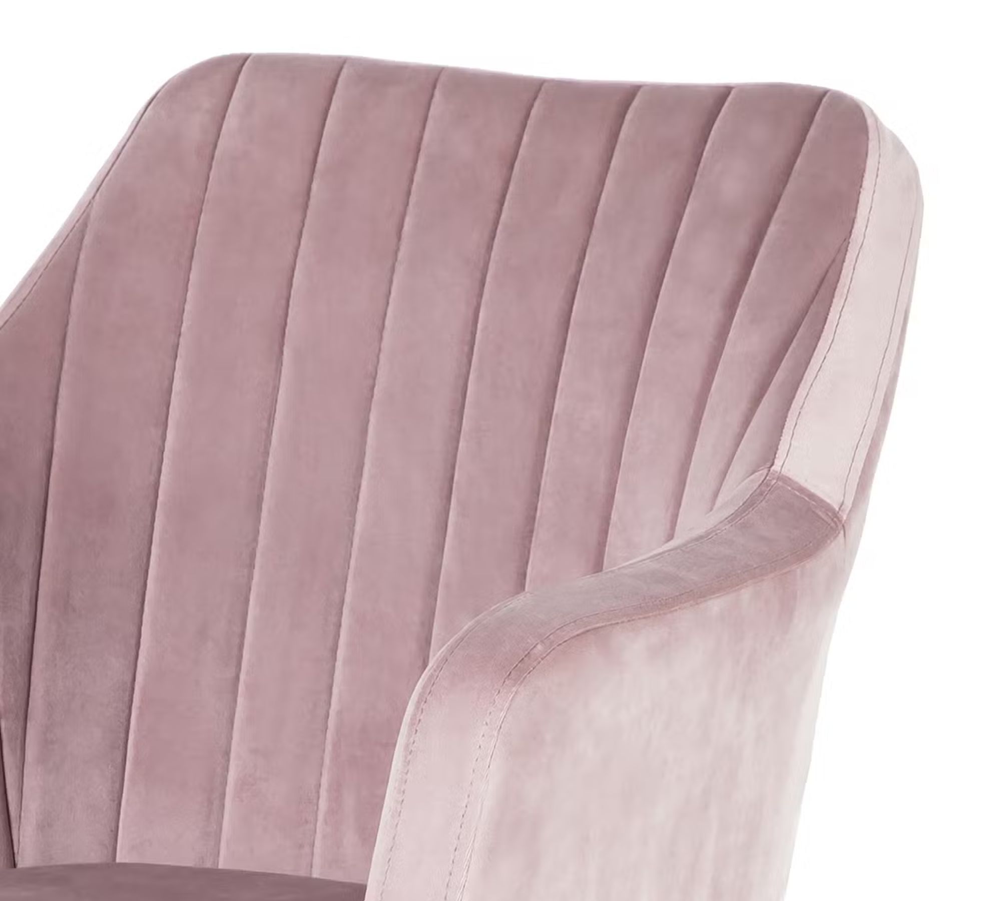 Bürostuhl Textil Metall Pink