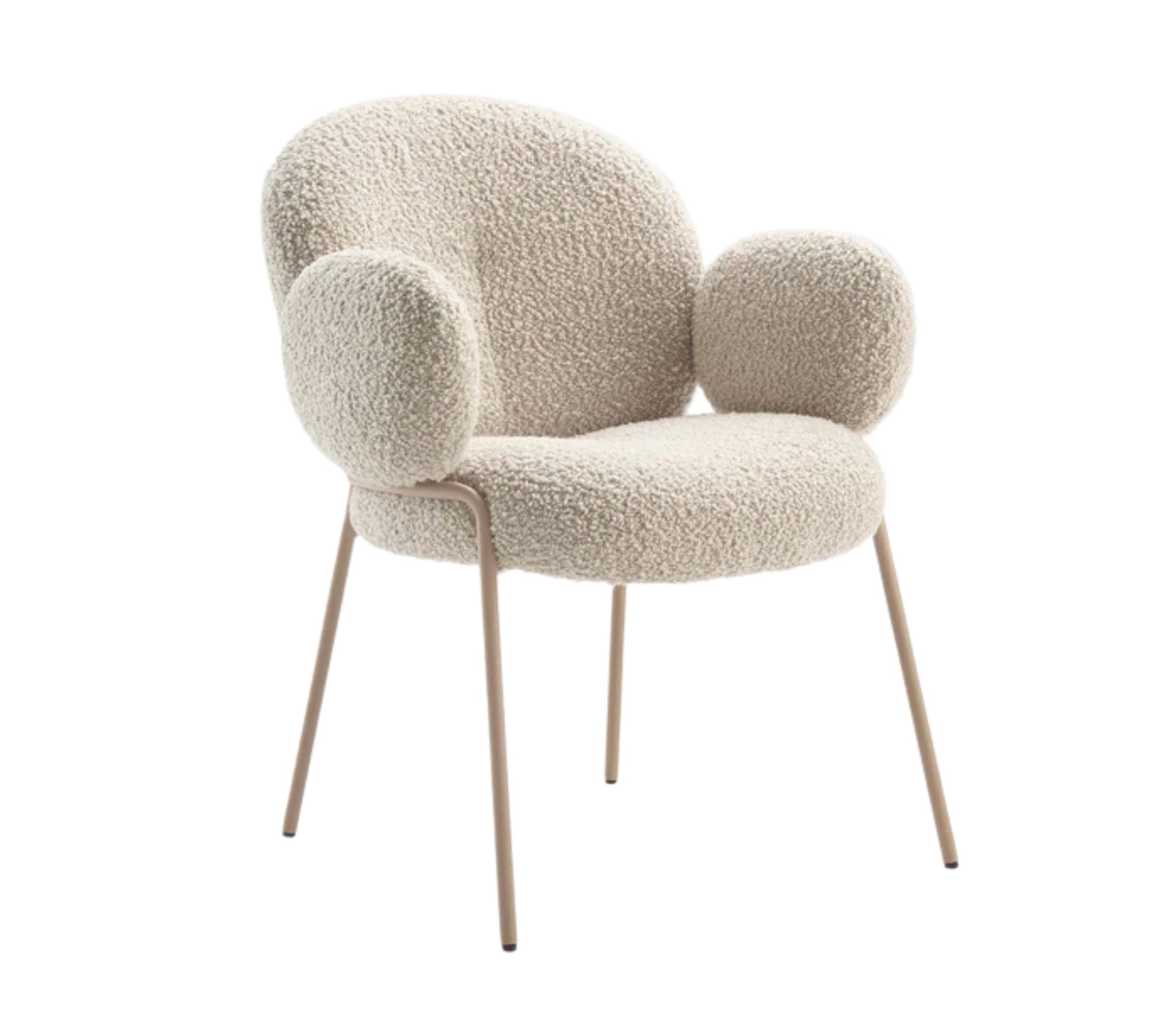 Nana Armchair Textil Champagne 0007