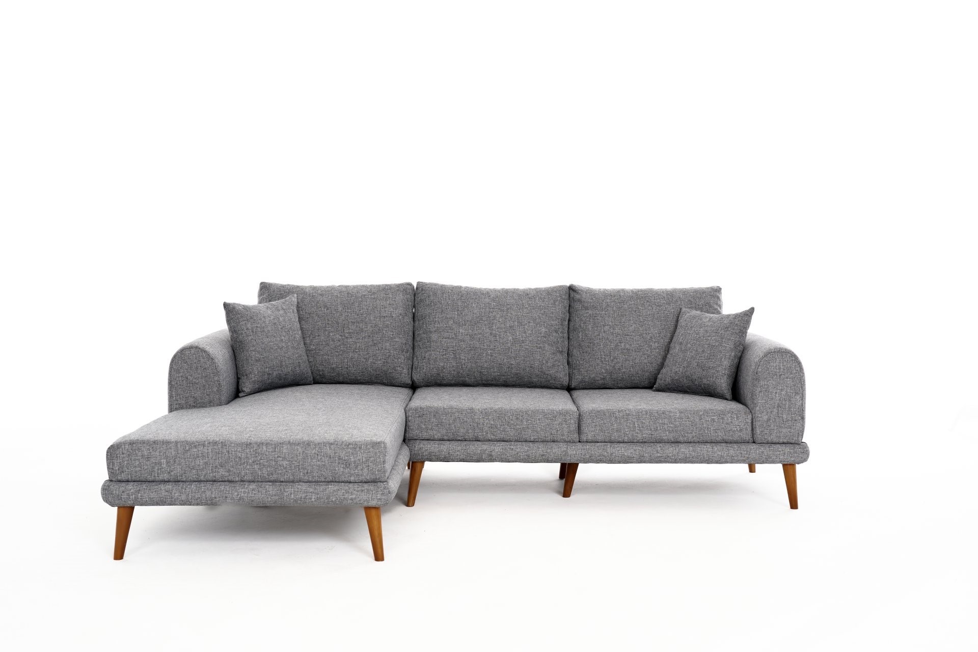 Seren Sofa Récamiere Links Grau