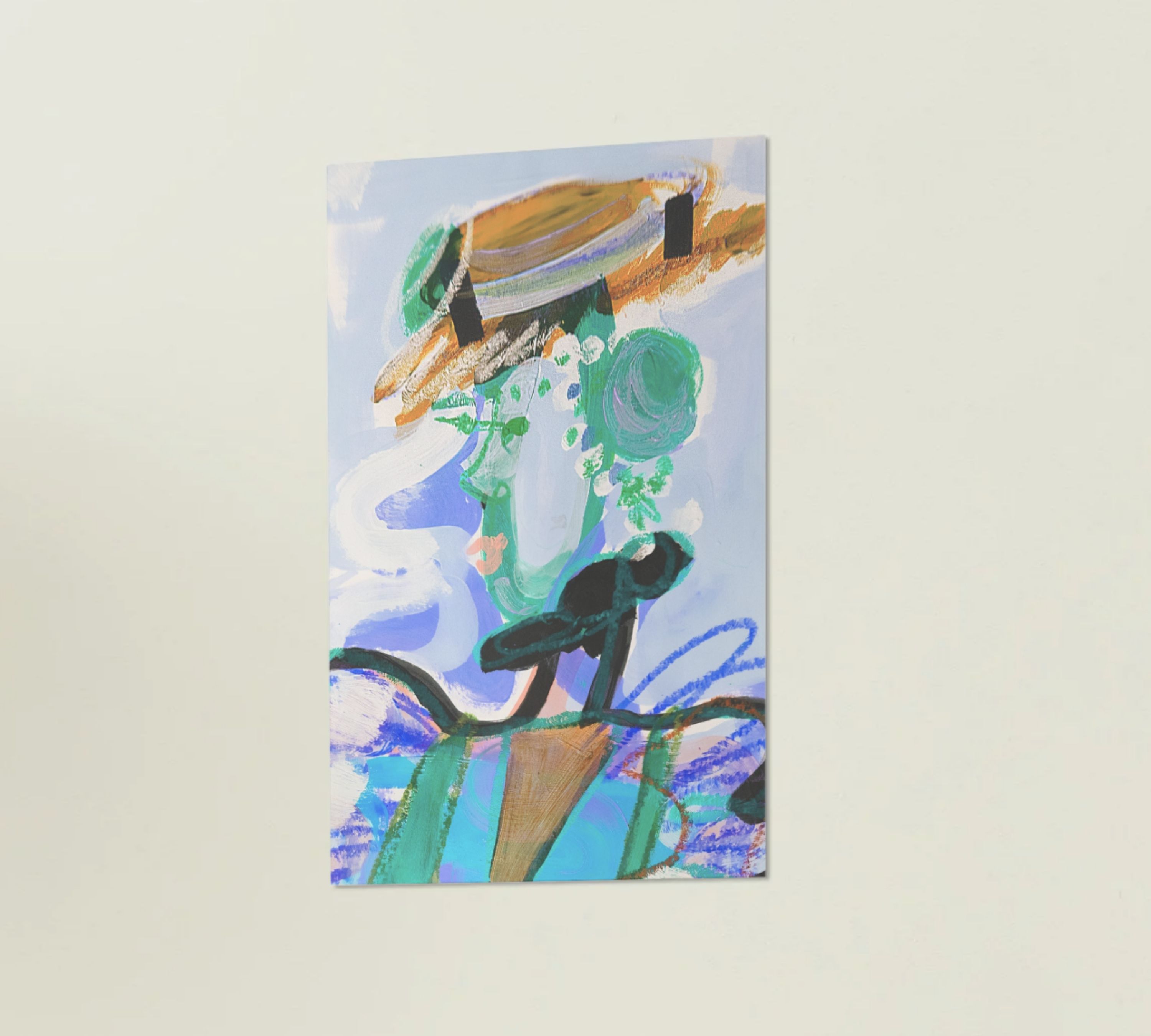 Ladie From sixsome Art printMulticolor