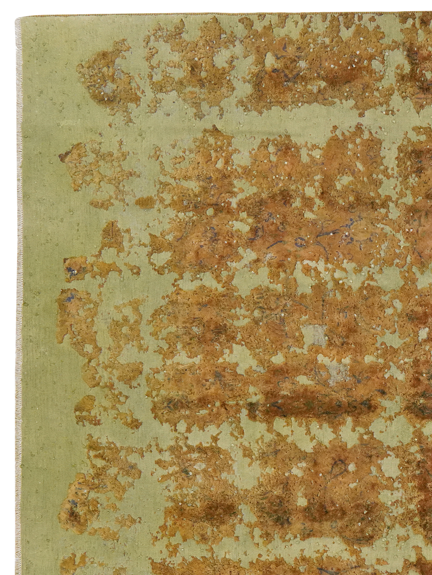 Vintage Rug Wool Multicolored