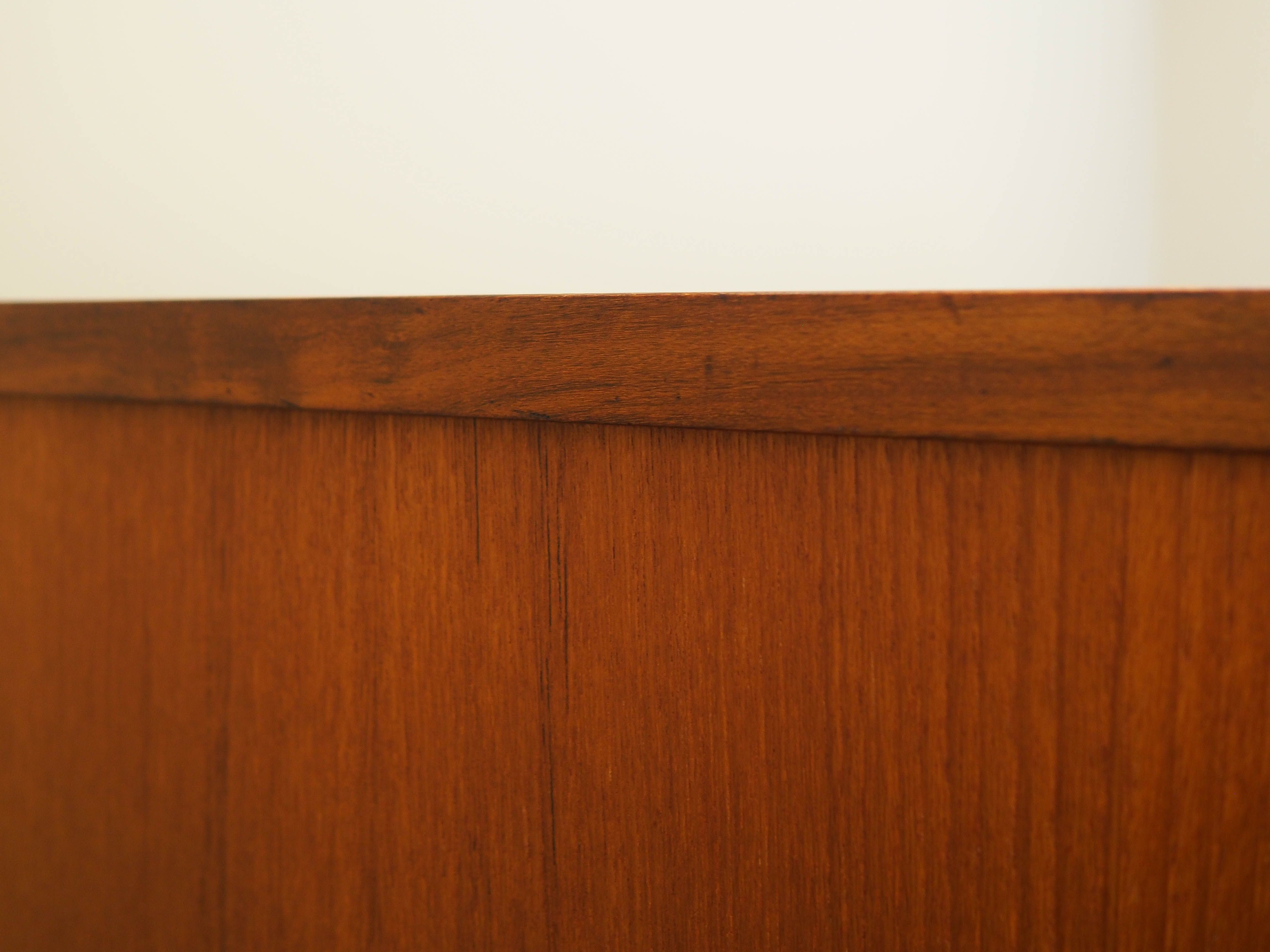 Teak-Schrank Braun 1960er Jahre