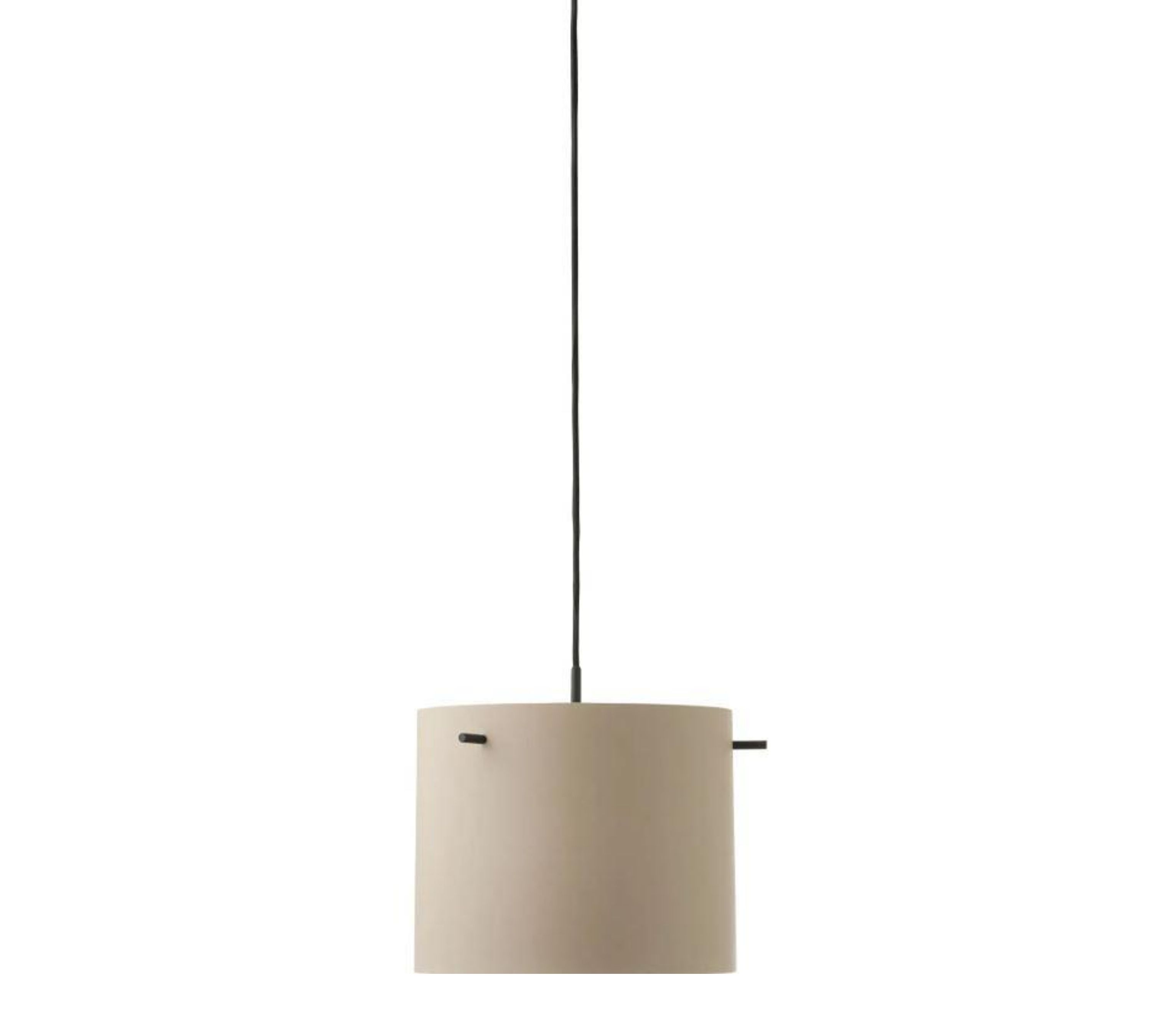 FM 1954 Pendelleuchte Matt Grau Ø28cm